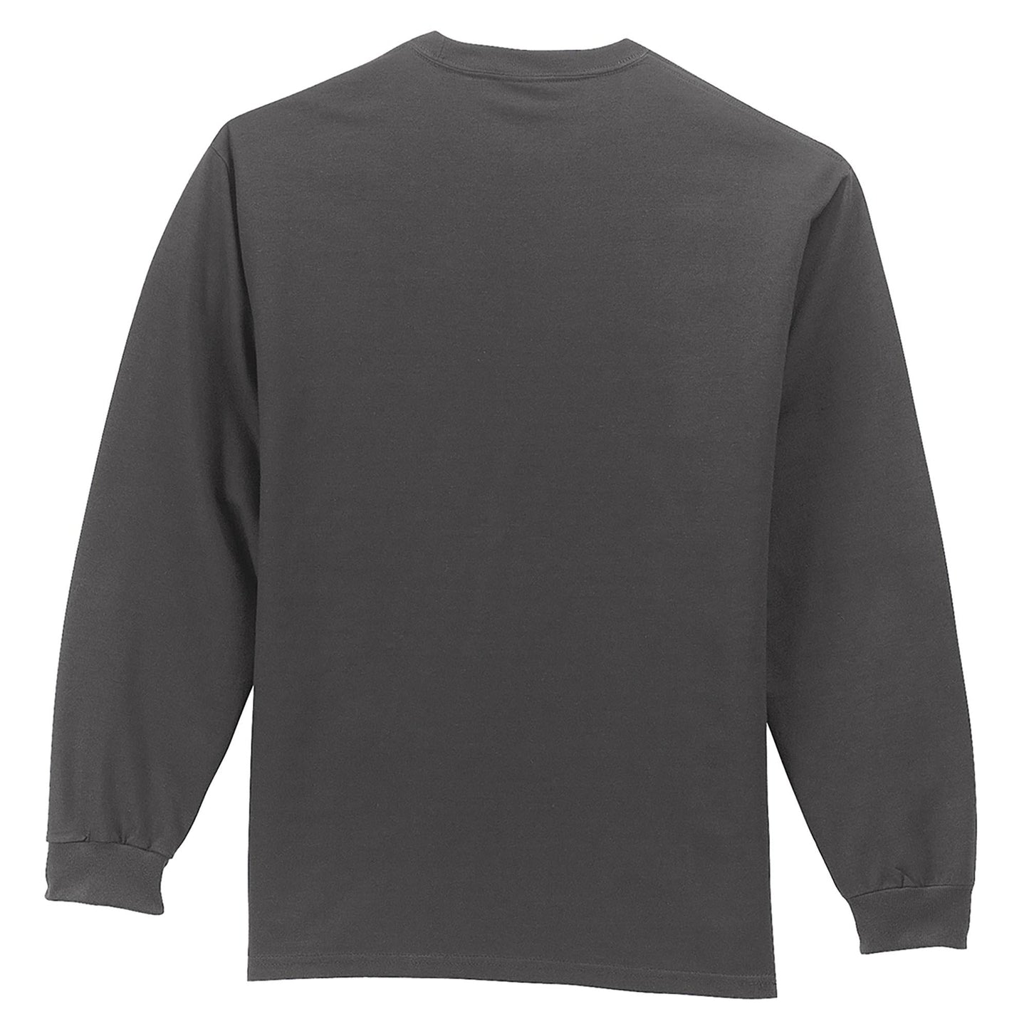 White Long Sleeve T-Shirt - Port & Company - Comfortable Fit