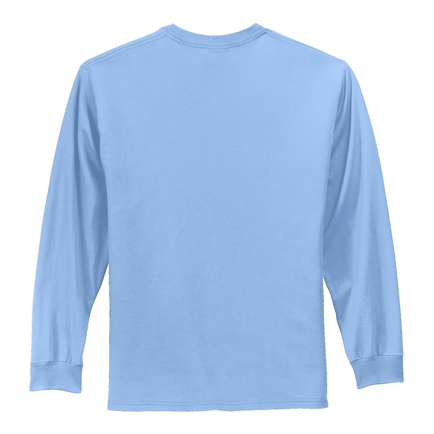White Long Sleeve T-Shirt - Port & Company - Comfortable Fit
