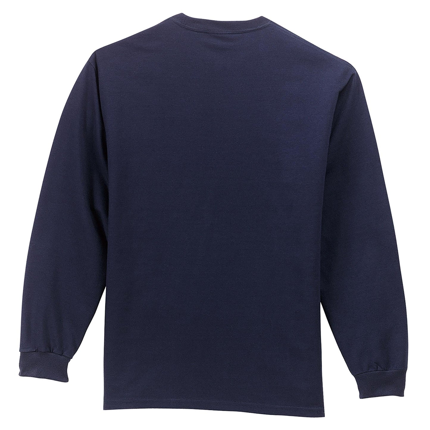 White Long Sleeve T-Shirt - Port & Company - Comfortable Fit