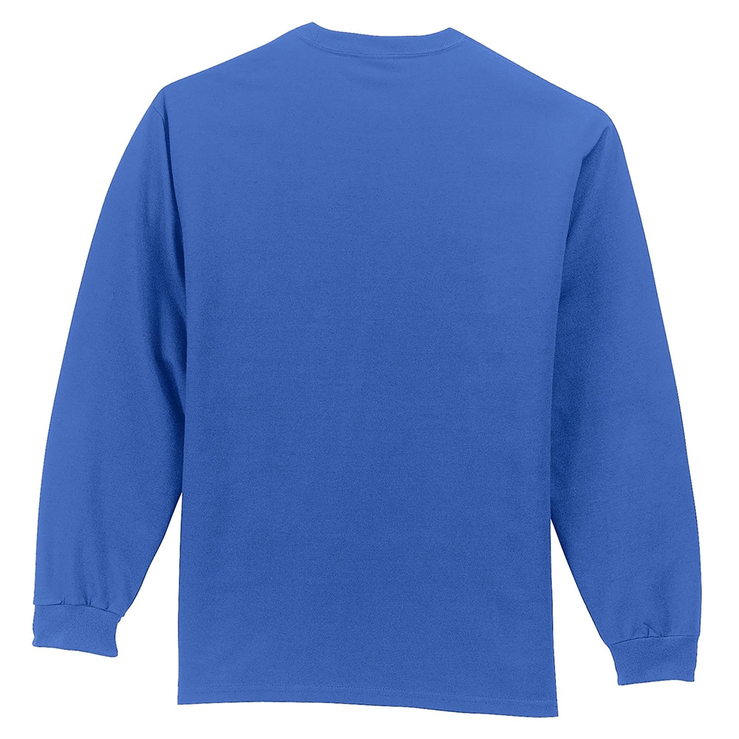 White Long Sleeve T-Shirt - Port & Company - Comfortable Fit