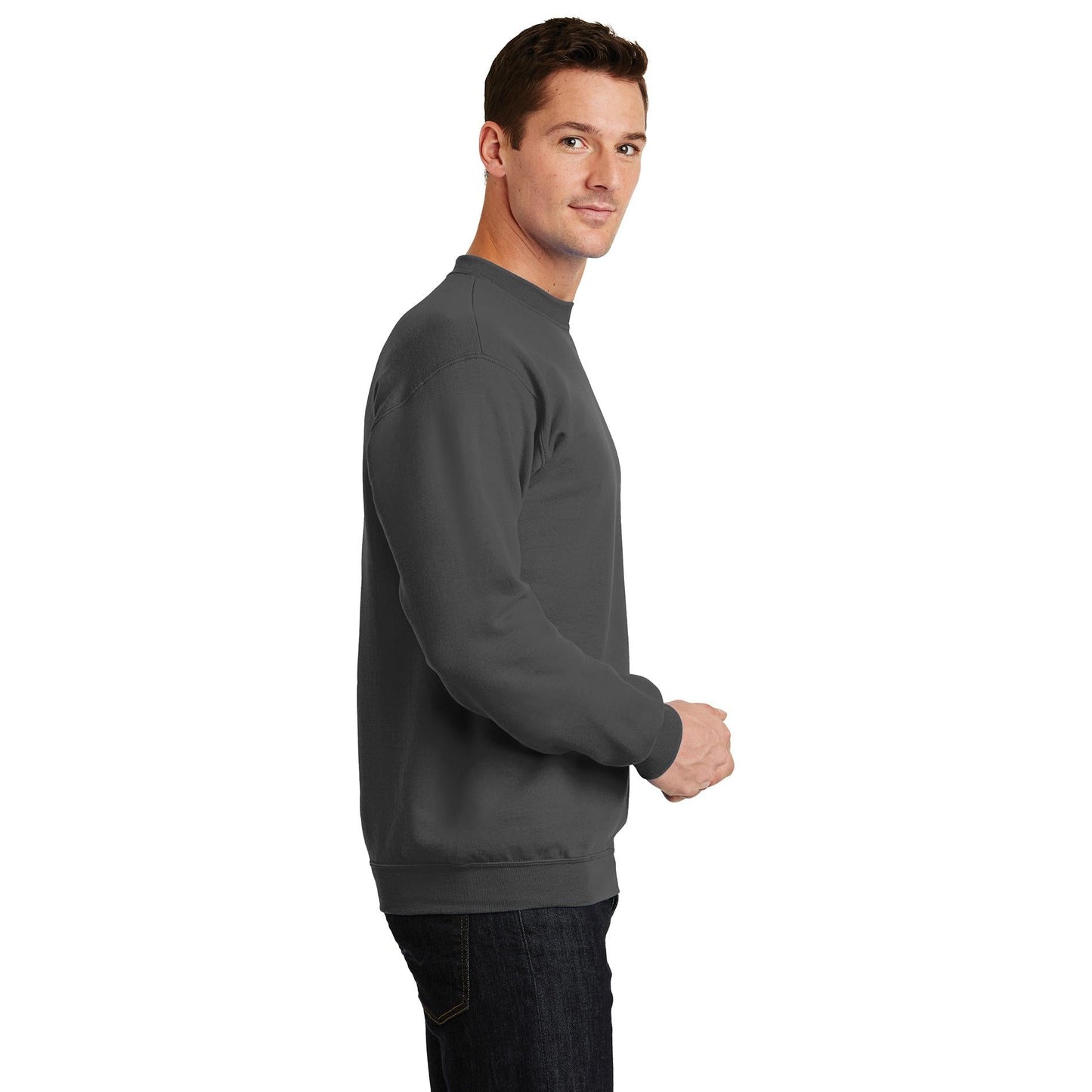 Athletic Heather Sweatshirt - Port & Company - Soft Fleece