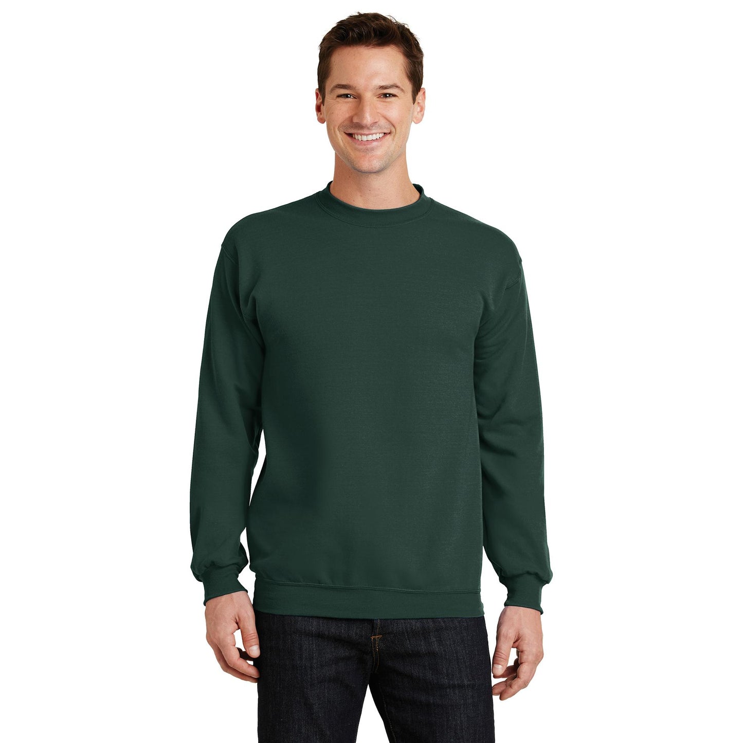 Athletic Heather Sweatshirt - Port & Company - Soft Fleece
