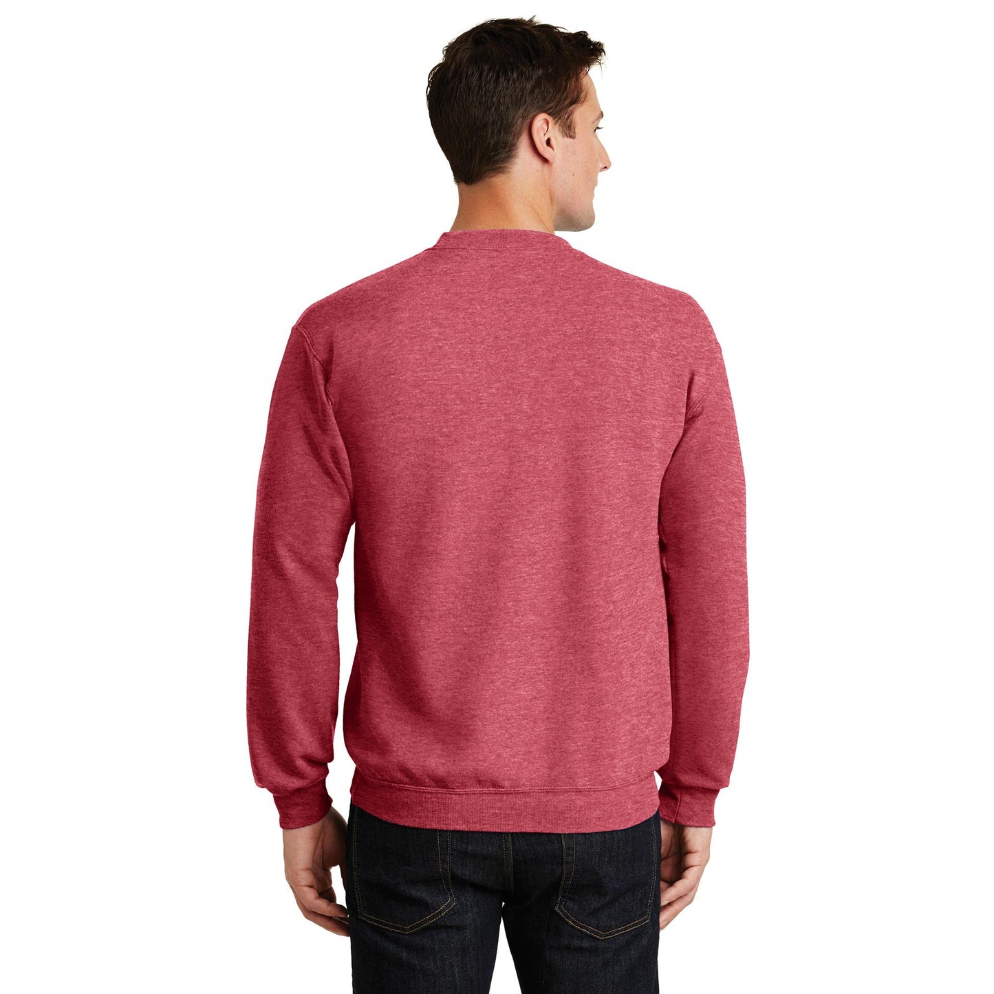 Athletic Heather Sweatshirt - Port & Company - Soft Fleece