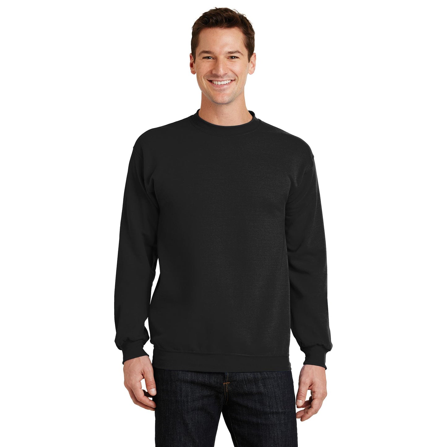 Athletic Heather Sweatshirt - Port & Company - Soft Fleece