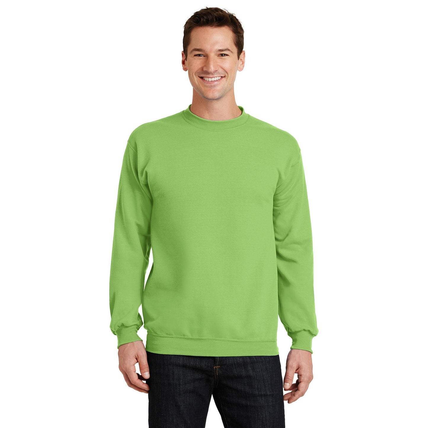 Athletic Heather Sweatshirt - Port & Company - Soft Fleece