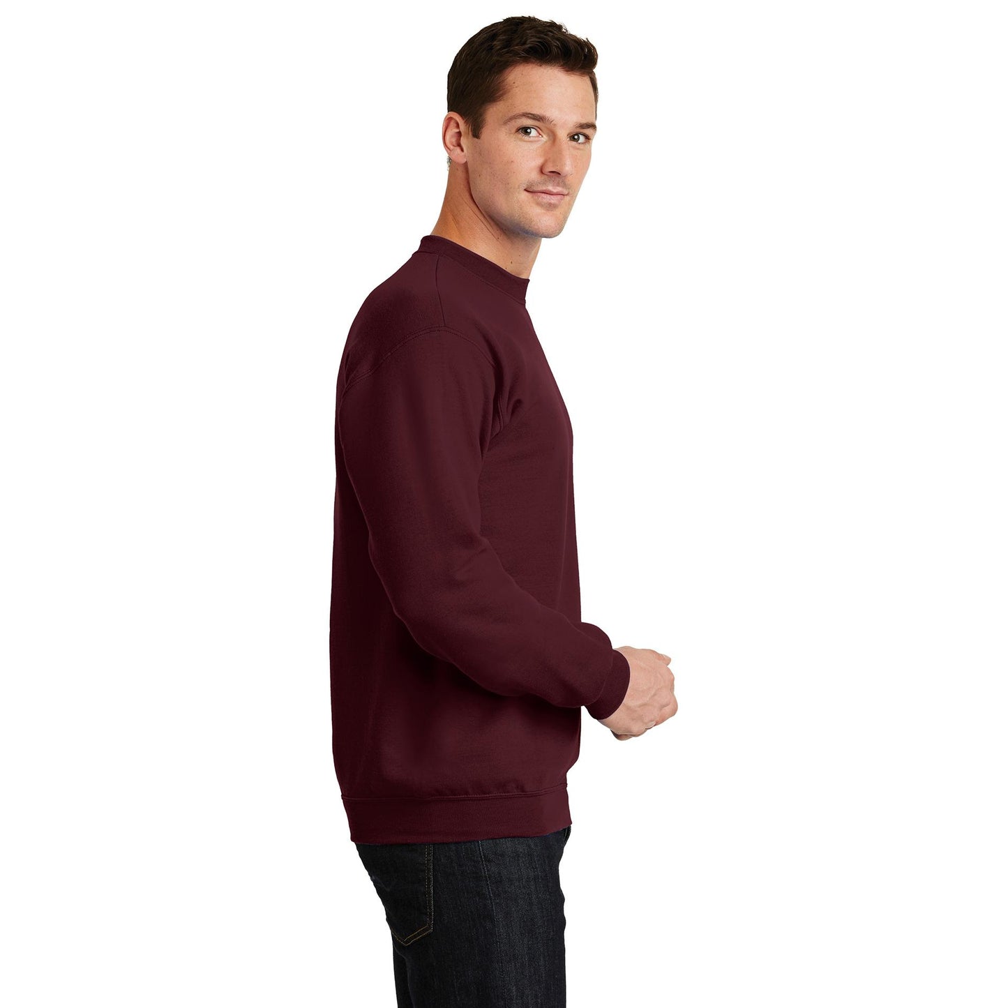 Athletic Heather Sweatshirt - Port & Company - Soft Fleece