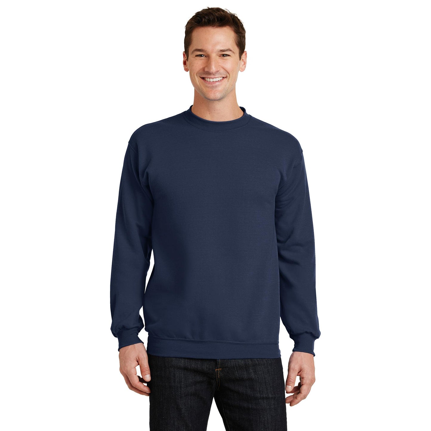 Athletic Heather Sweatshirt - Port & Company - Soft Fleece