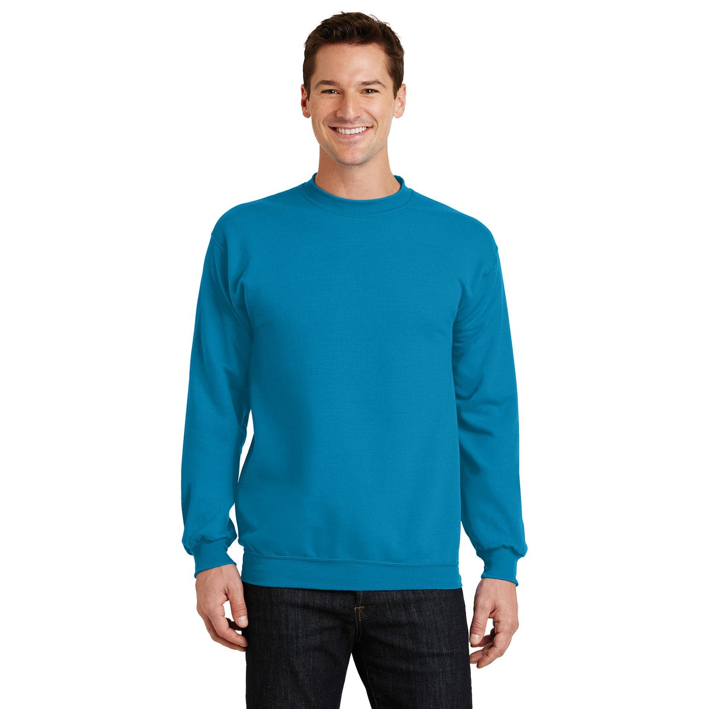 Athletic Heather Sweatshirt - Port & Company - Soft Fleece