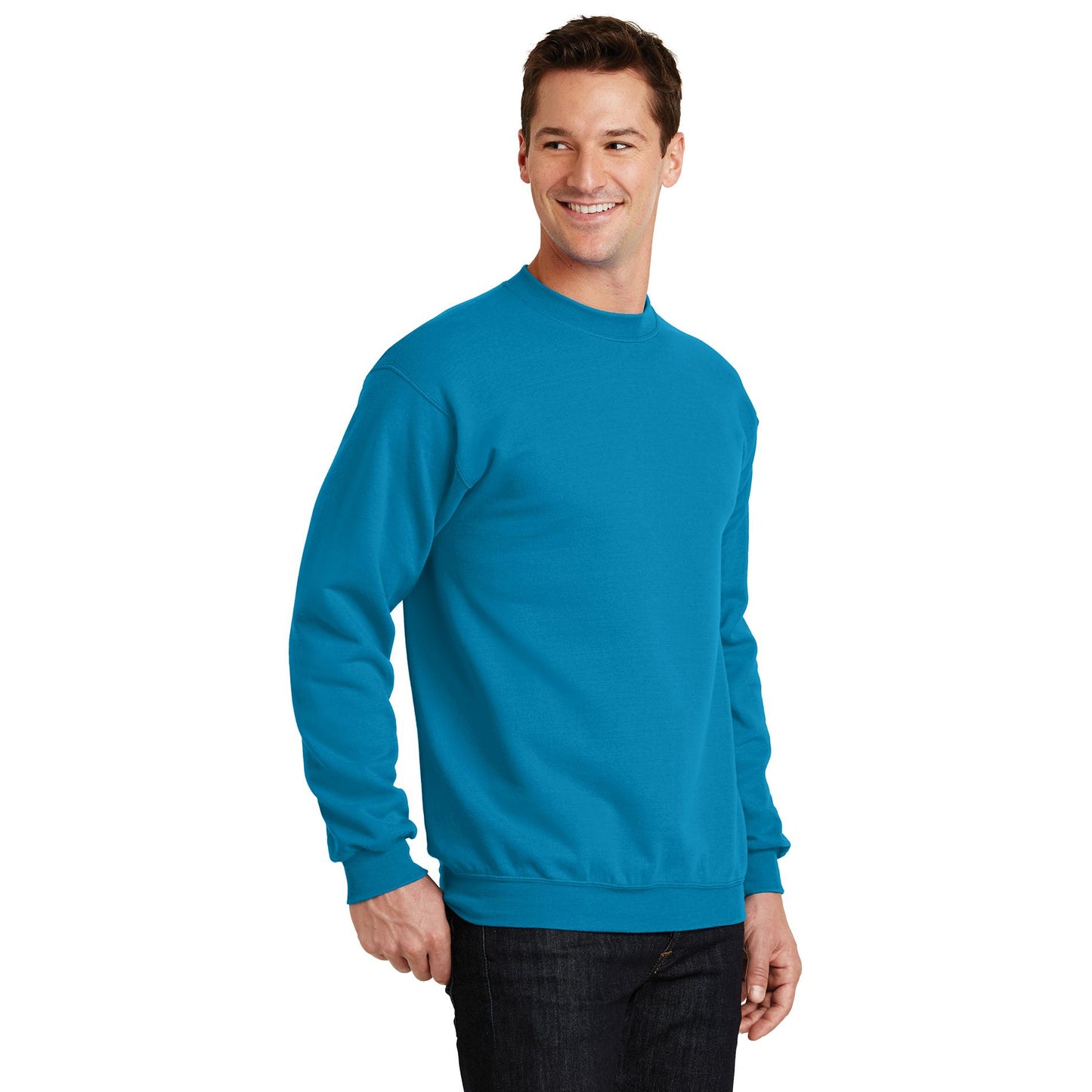 Athletic Heather Sweatshirt - Port & Company - Soft Fleece