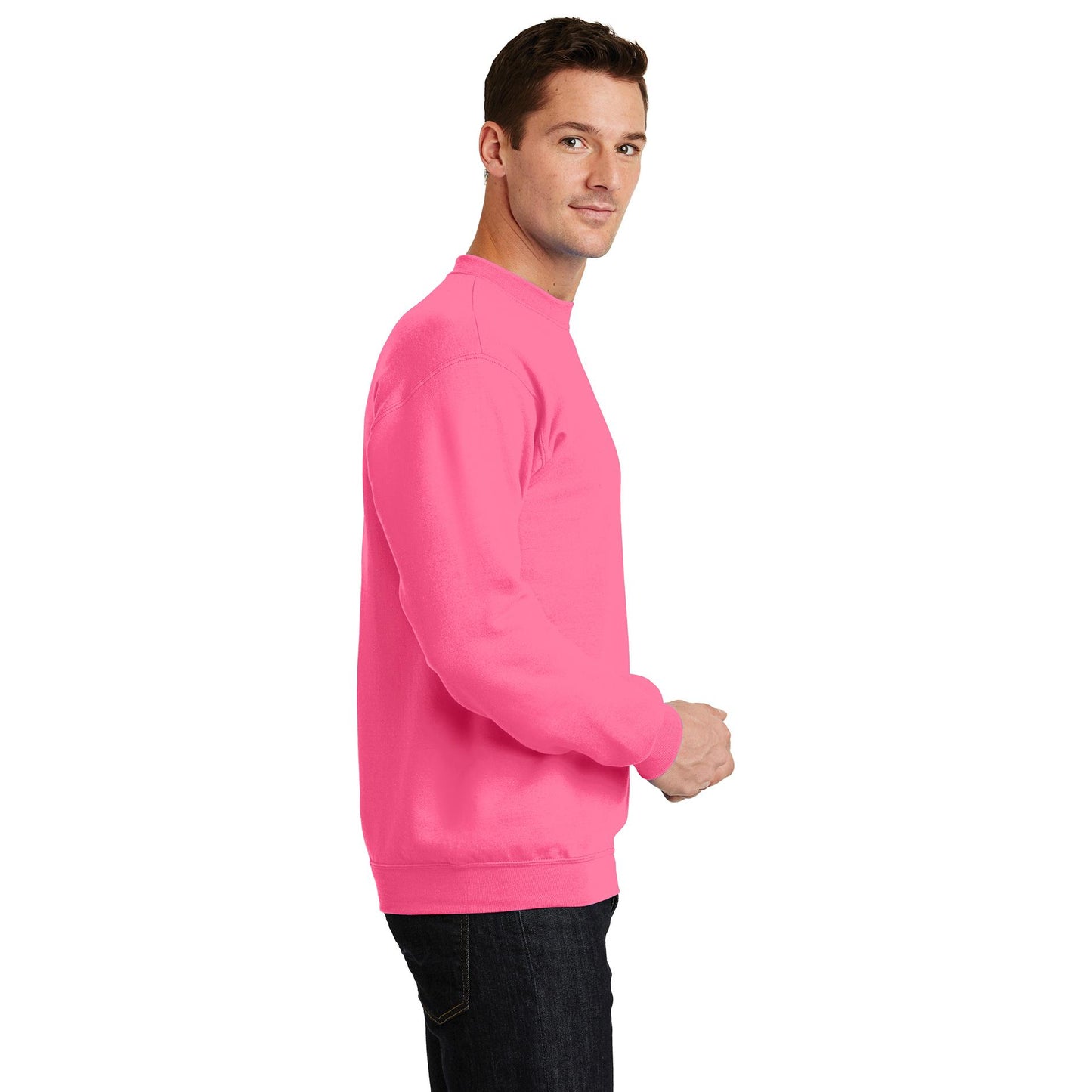Athletic Heather Sweatshirt - Port & Company - Soft Fleece
