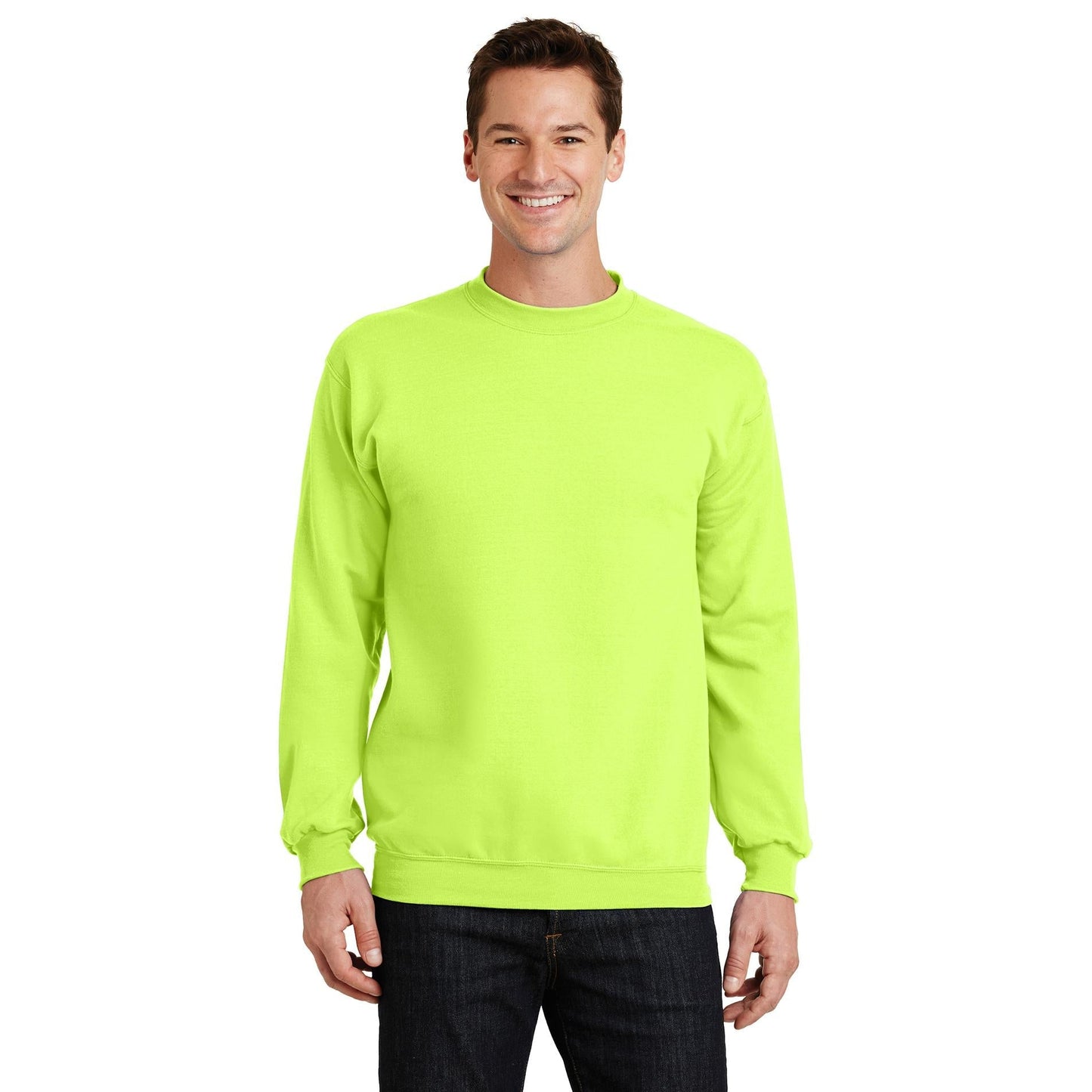 Athletic Heather Sweatshirt - Port & Company - Soft Fleece