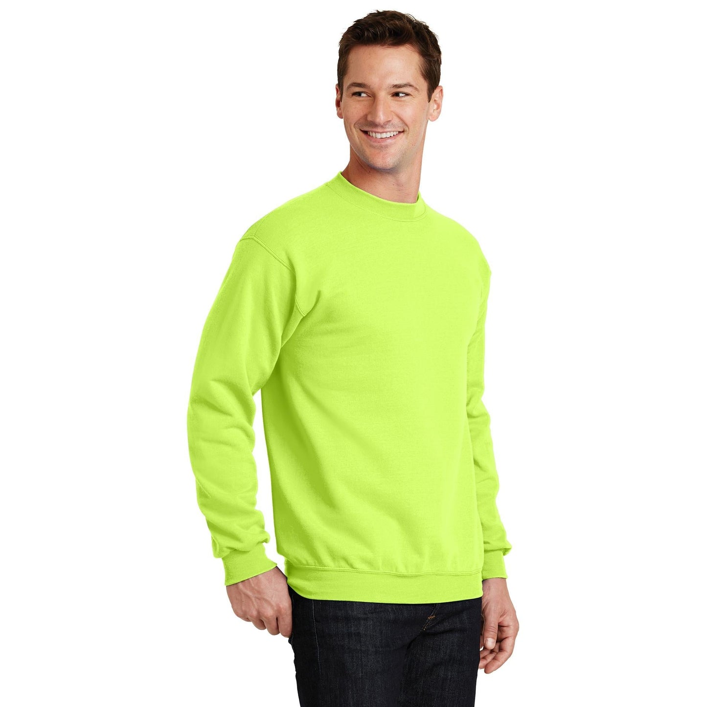 Athletic Heather Sweatshirt - Port & Company - Soft Fleece