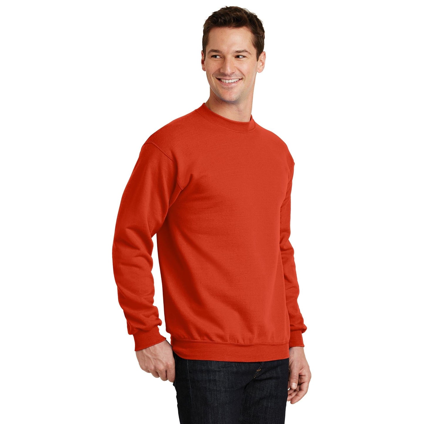 Athletic Heather Sweatshirt - Port & Company - Soft Fleece