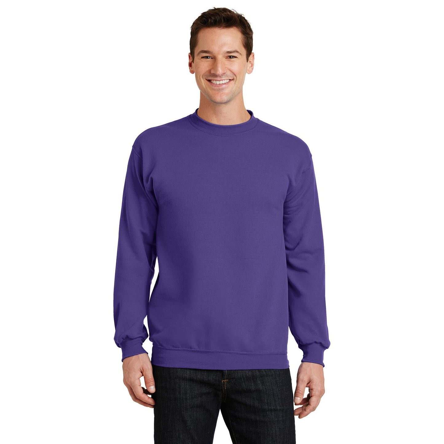 Athletic Heather Sweatshirt - Port & Company - Soft Fleece