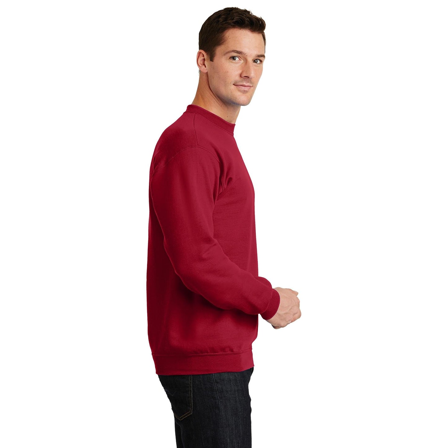 Athletic Heather Sweatshirt - Port & Company - Soft Fleece