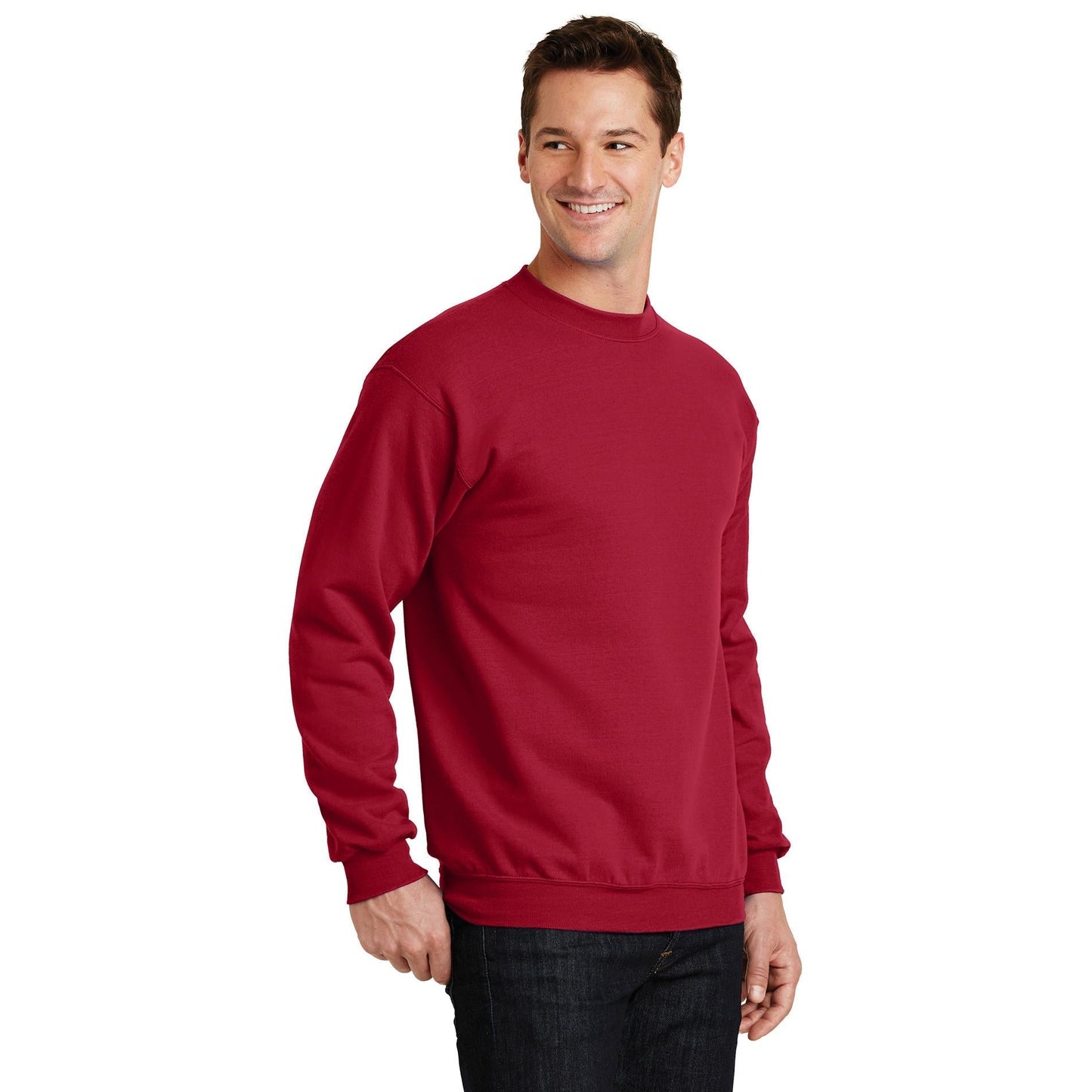 Athletic Heather Sweatshirt - Port & Company - Soft Fleece