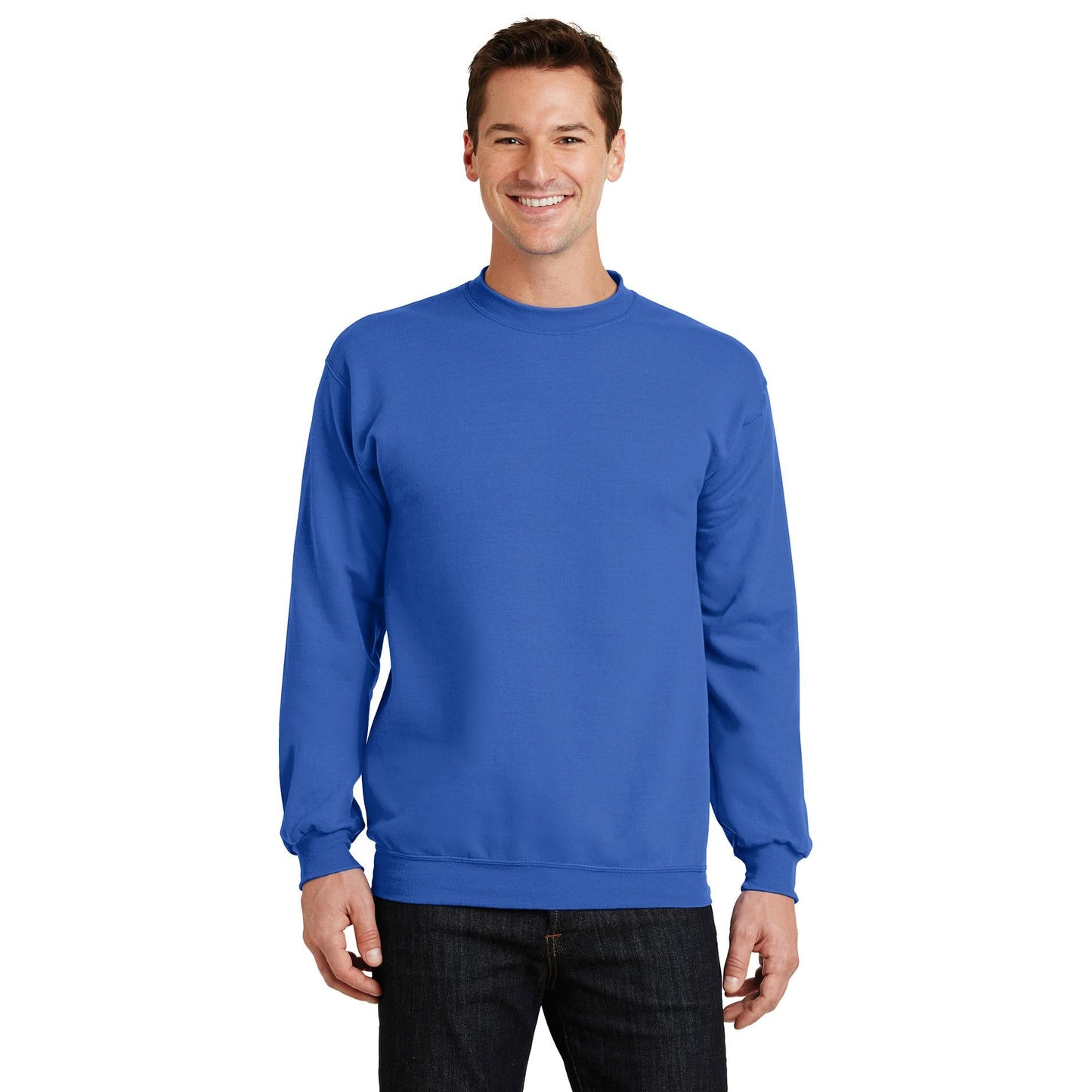 Athletic Heather Sweatshirt - Port & Company - Soft Fleece