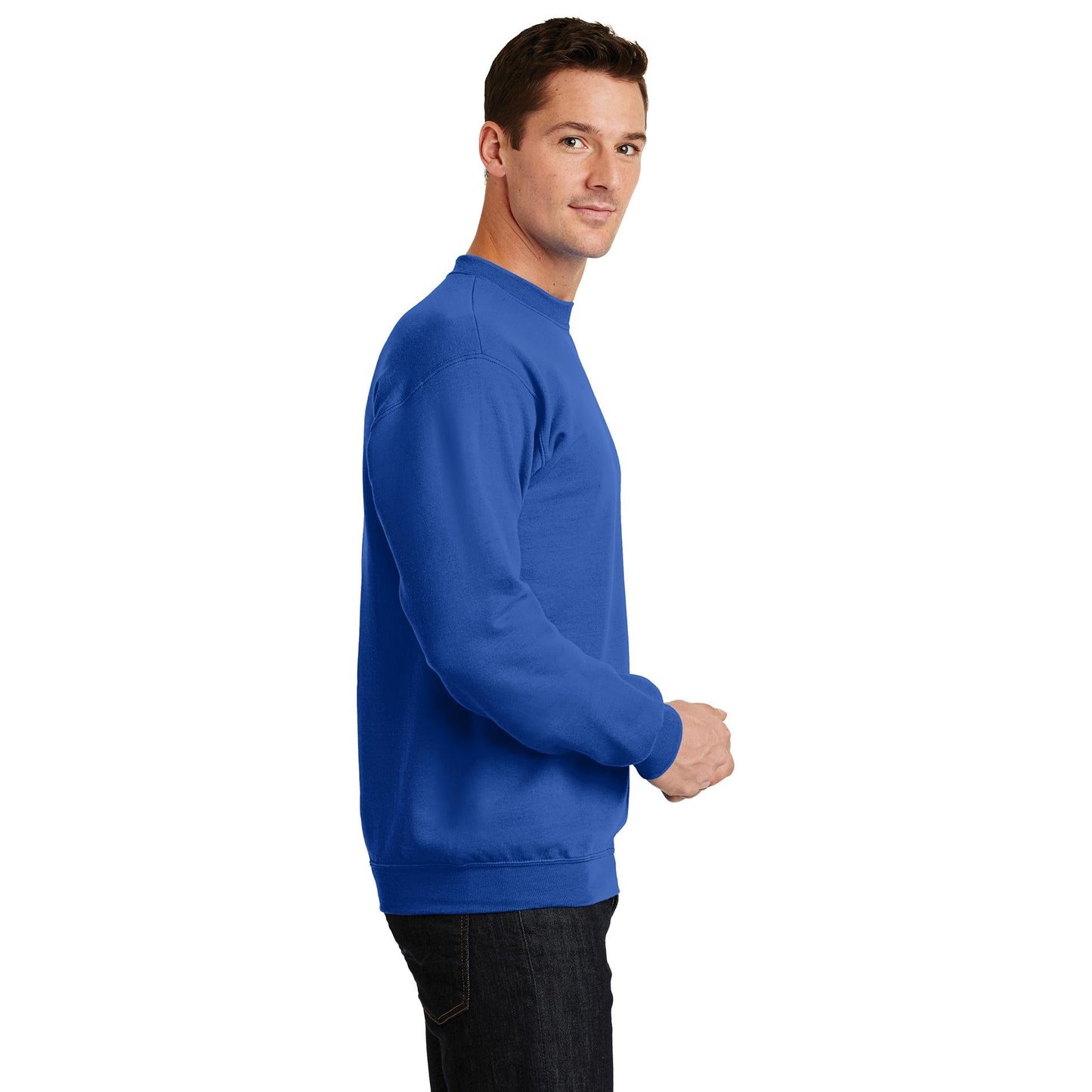 Athletic Heather Sweatshirt - Port & Company - Soft Fleece