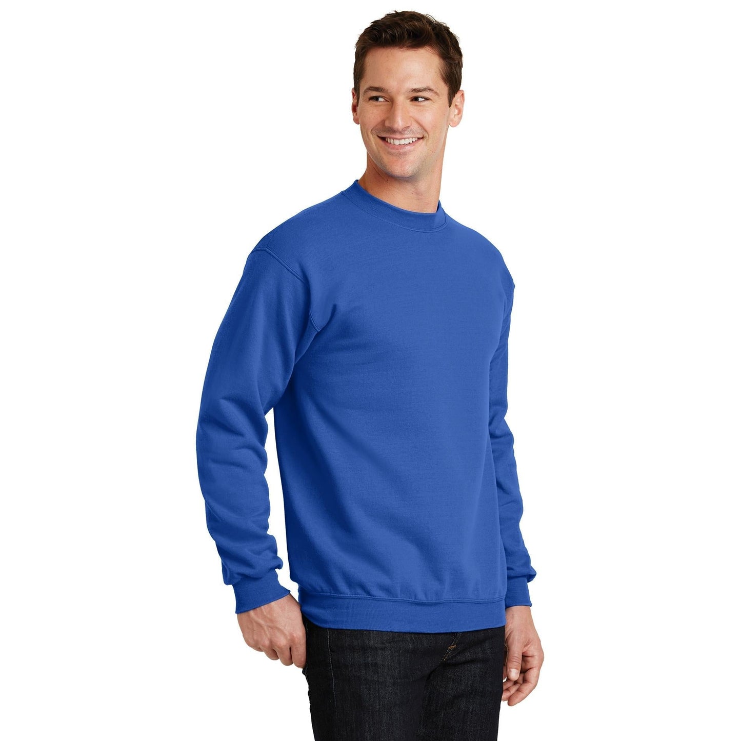 Athletic Heather Sweatshirt - Port & Company - Soft Fleece