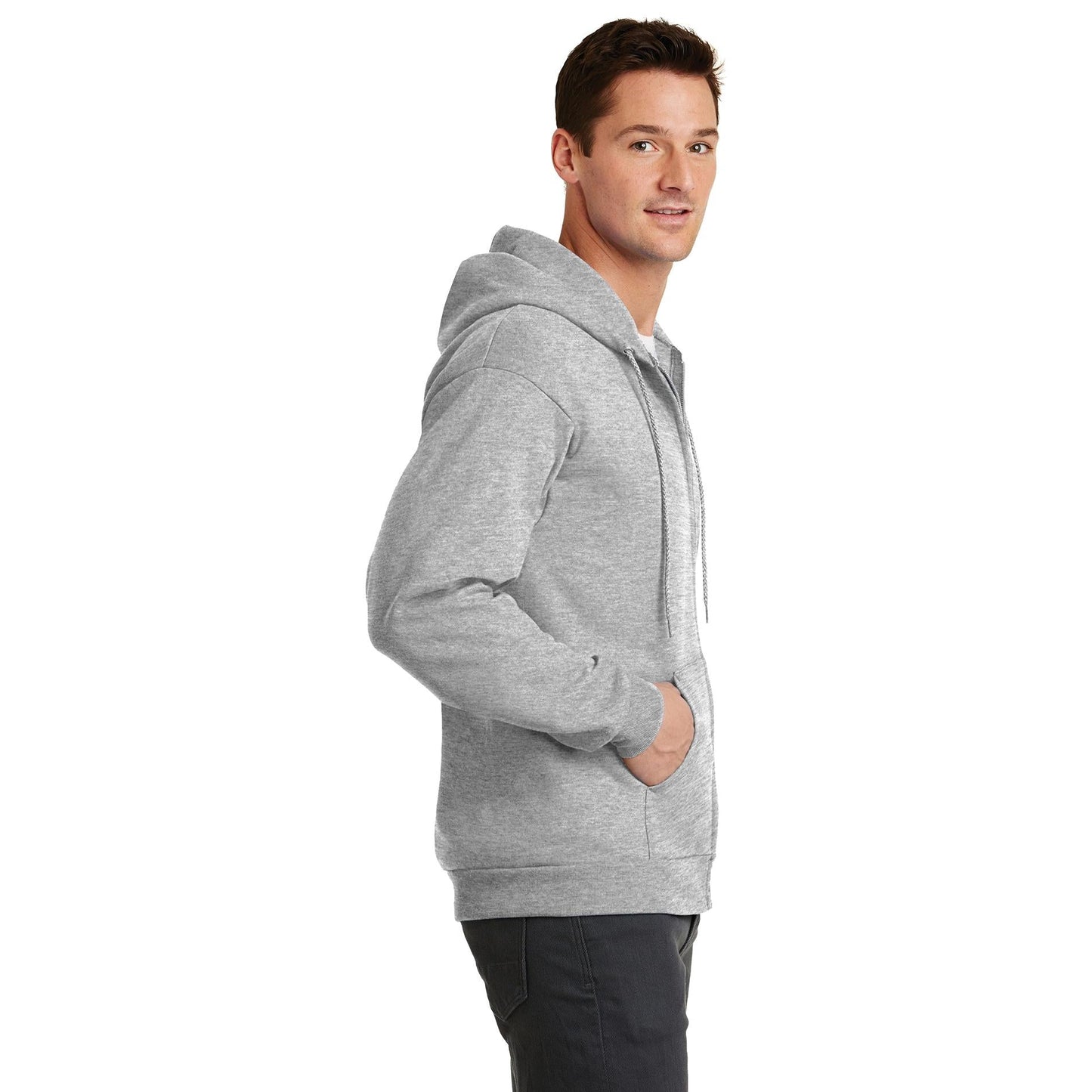 Athletic Heather Sweatshirts - Port & Company - Cozy Fleece