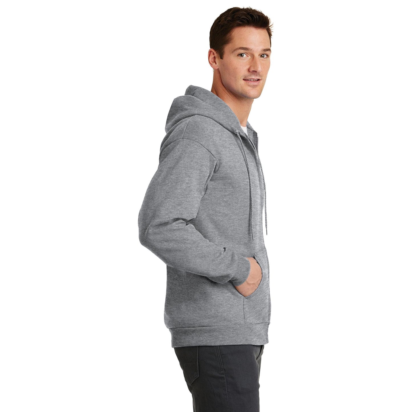 Athletic Heather Sweatshirts - Port & Company - Cozy Fleece