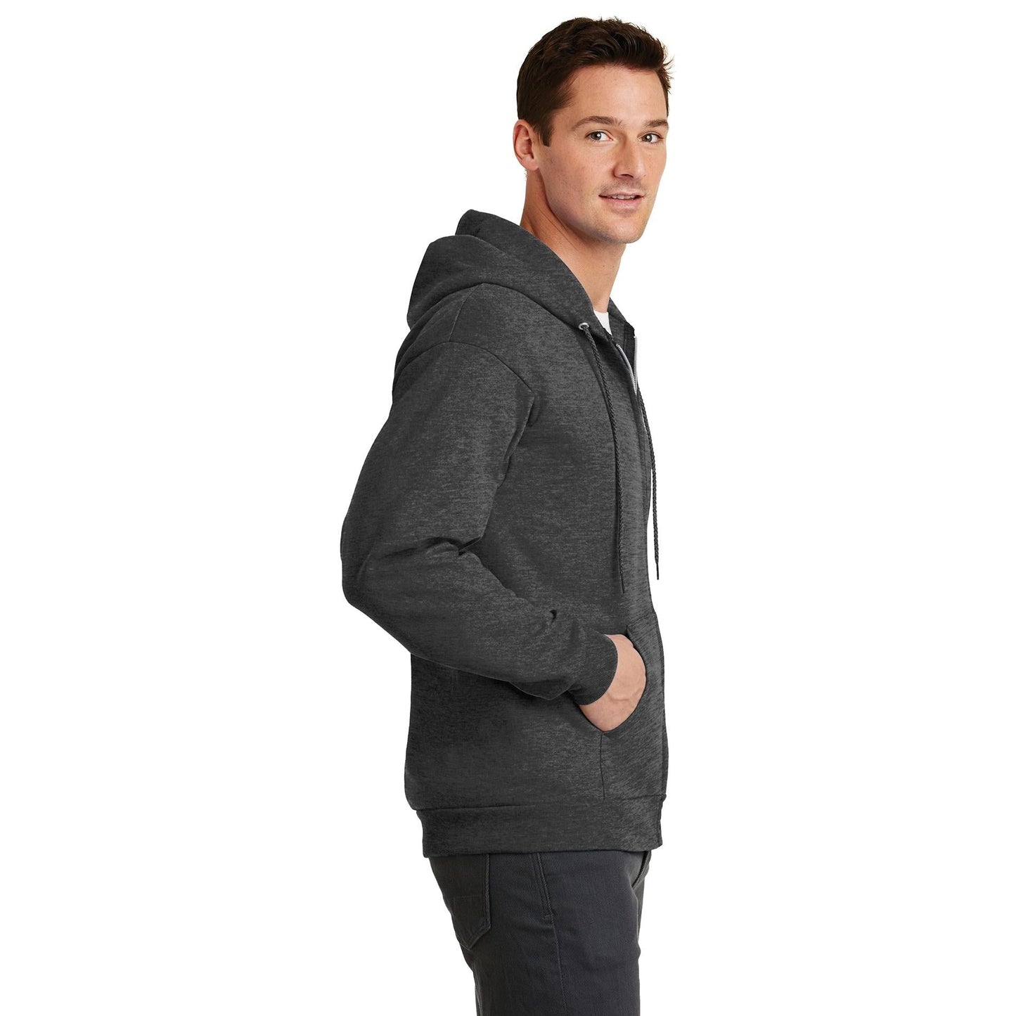 Athletic Heather Sweatshirts - Port & Company - Cozy Fleece