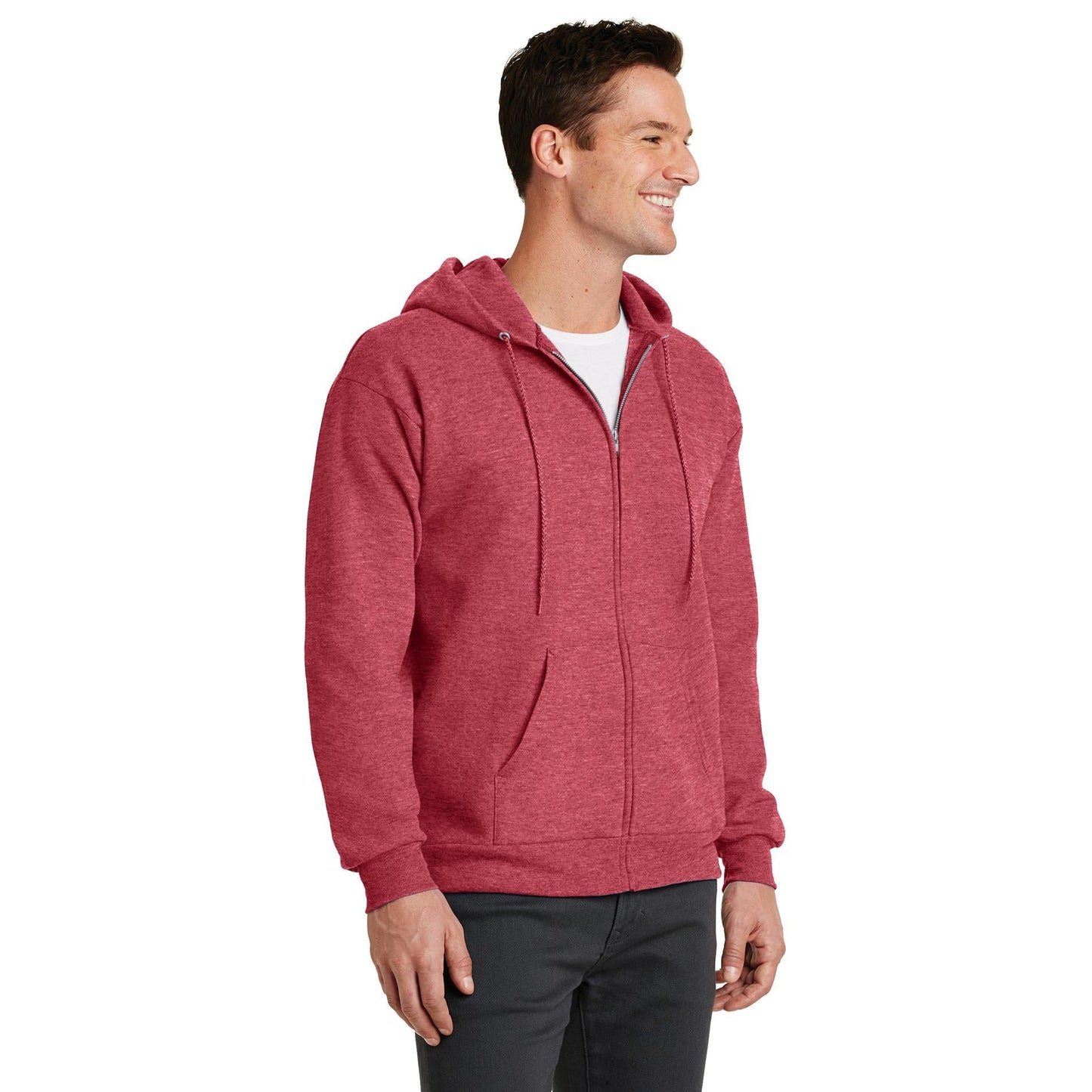 Athletic Heather Sweatshirts - Port & Company - Cozy Fleece