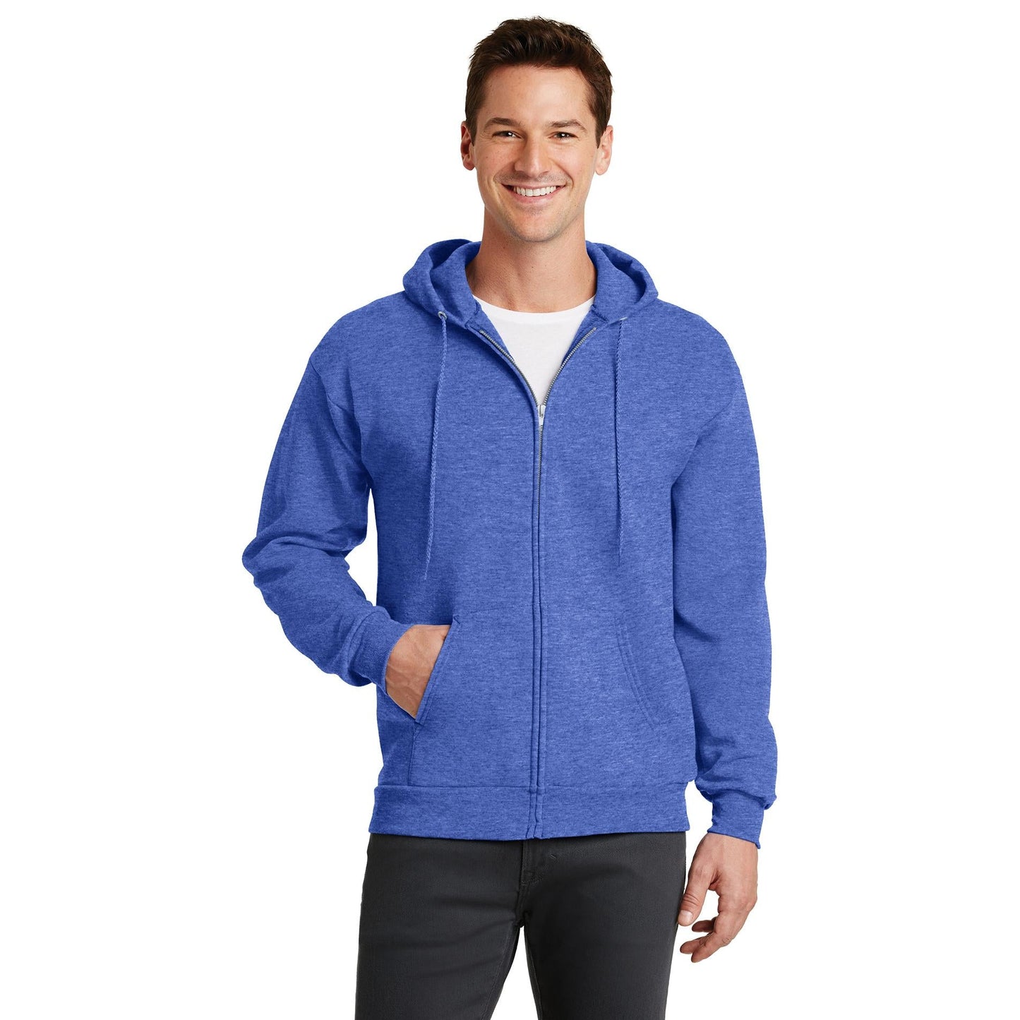 Athletic Heather Sweatshirts - Port & Company - Cozy Fleece