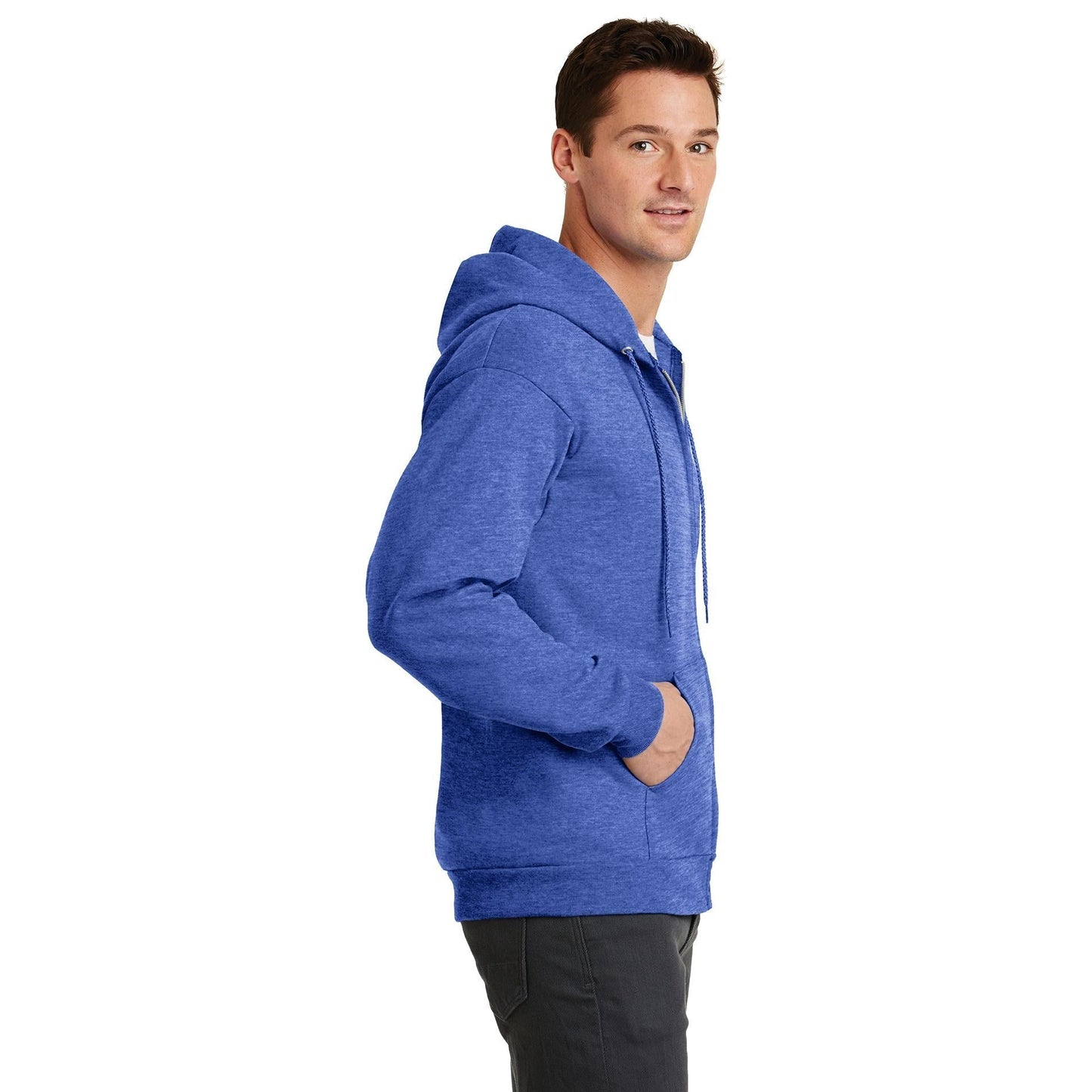 Athletic Heather Sweatshirts - Port & Company - Cozy Fleece