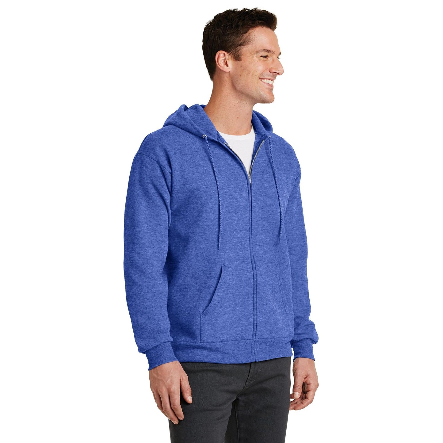 Athletic Heather Sweatshirts - Port & Company - Cozy Fleece