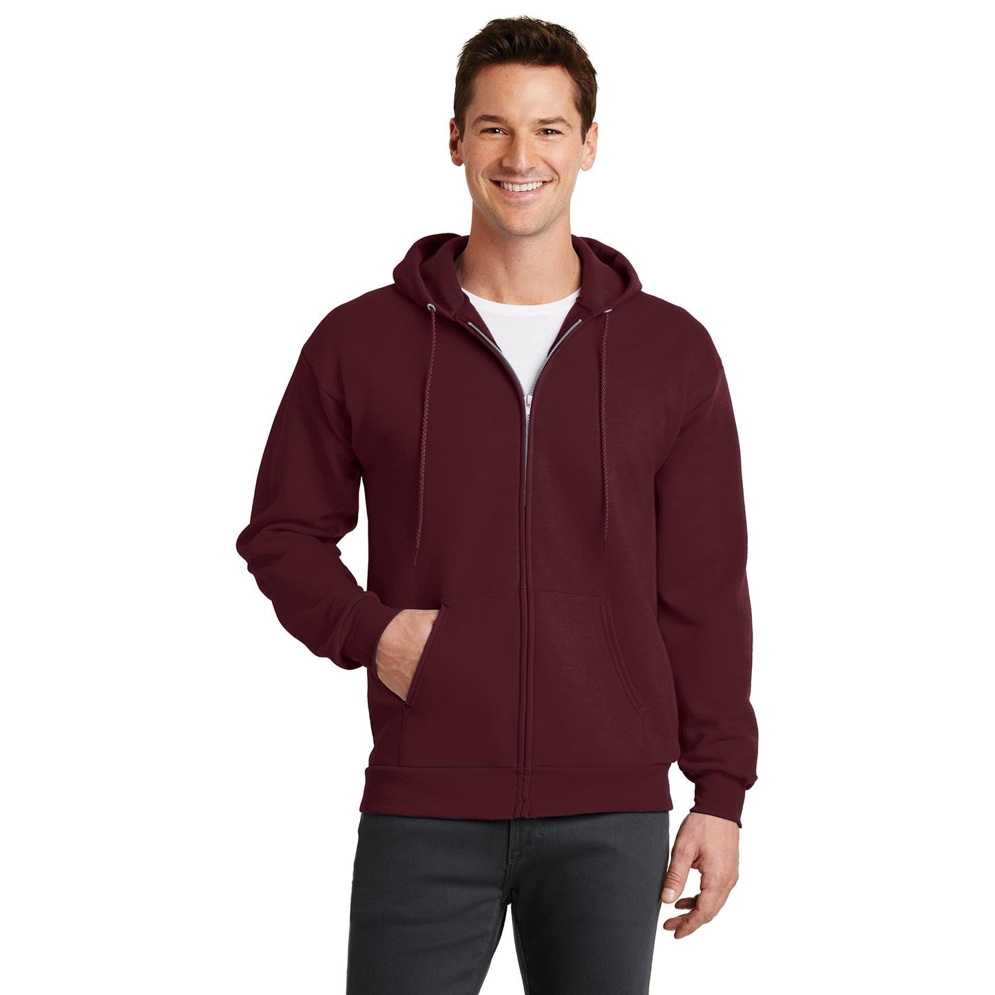 Athletic Heather Sweatshirts - Port & Company - Cozy Fleece