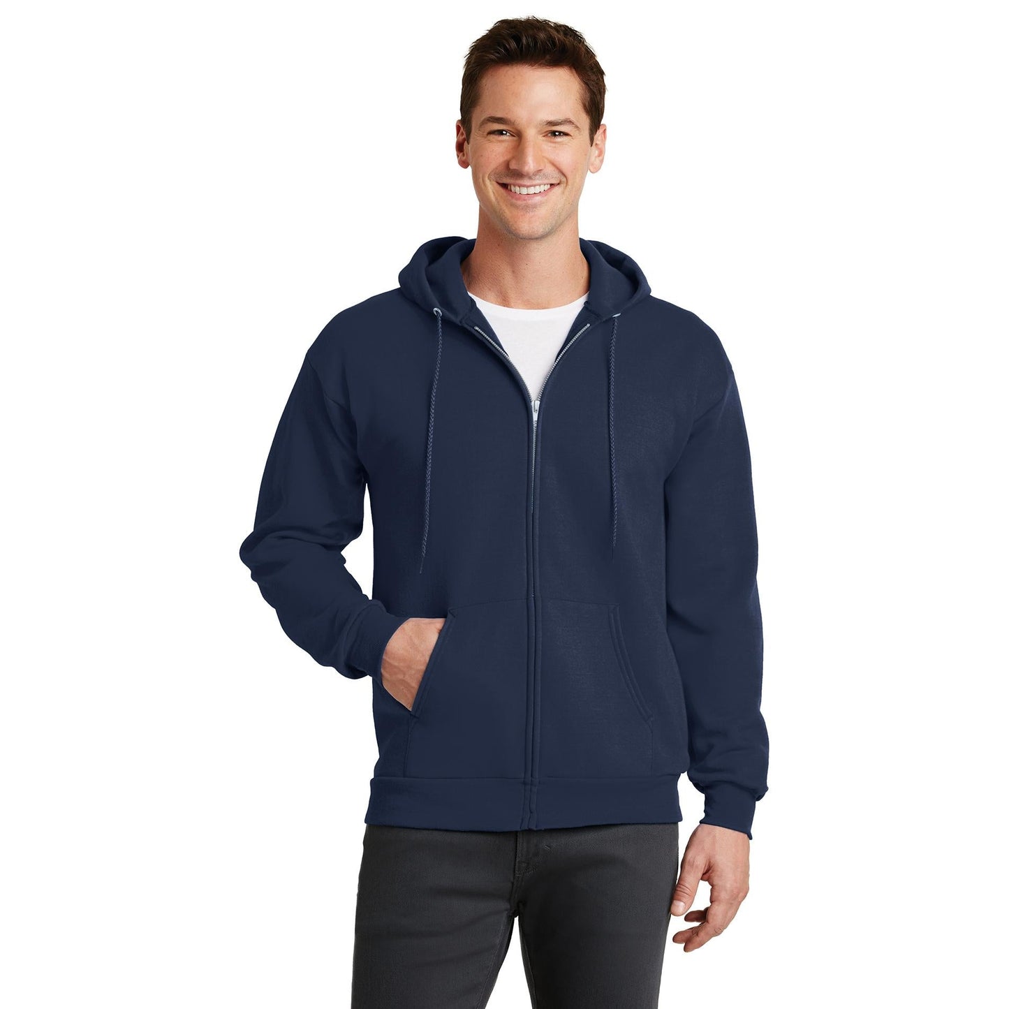 Athletic Heather Sweatshirts - Port & Company - Cozy Fleece