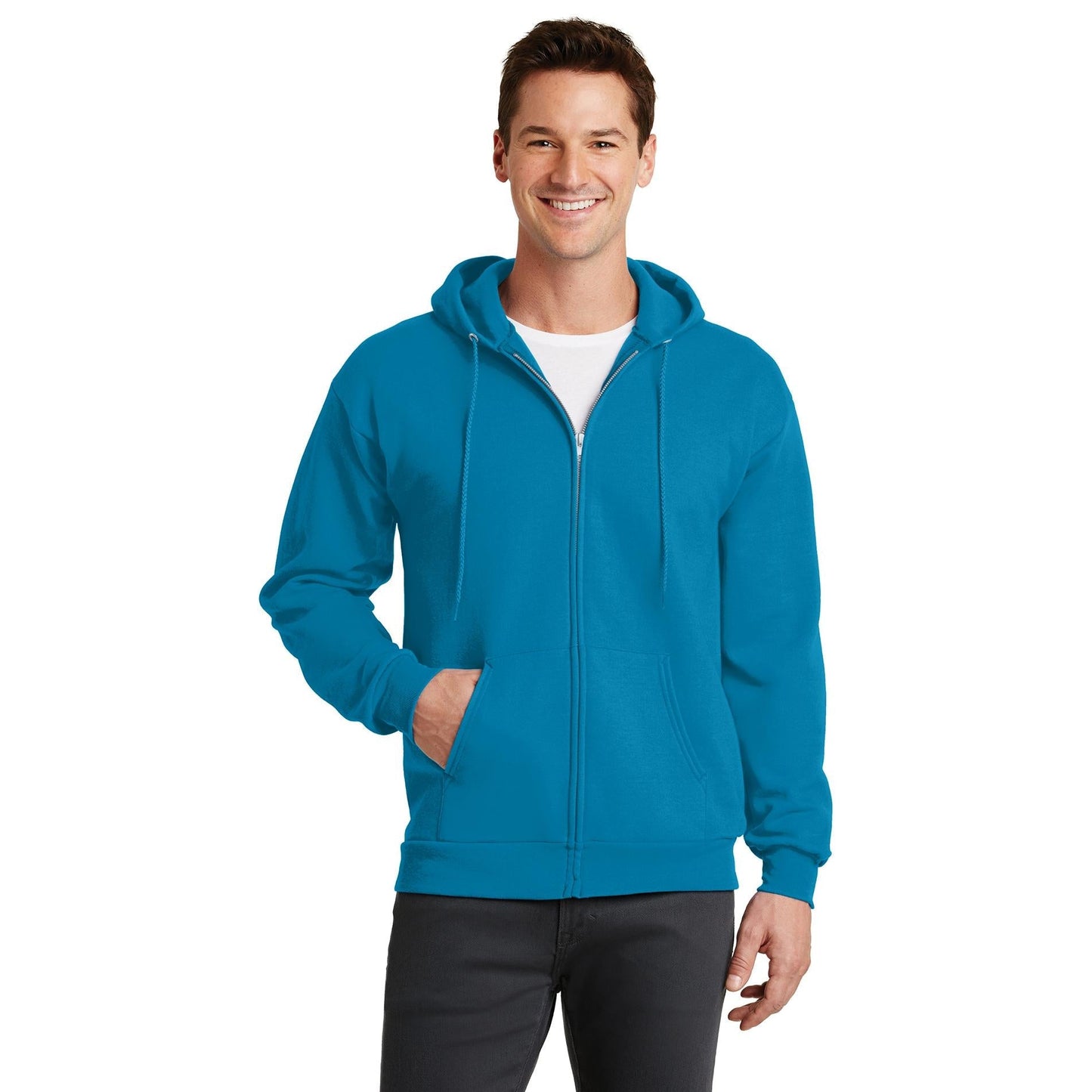 Athletic Heather Sweatshirts - Port & Company - Cozy Fleece