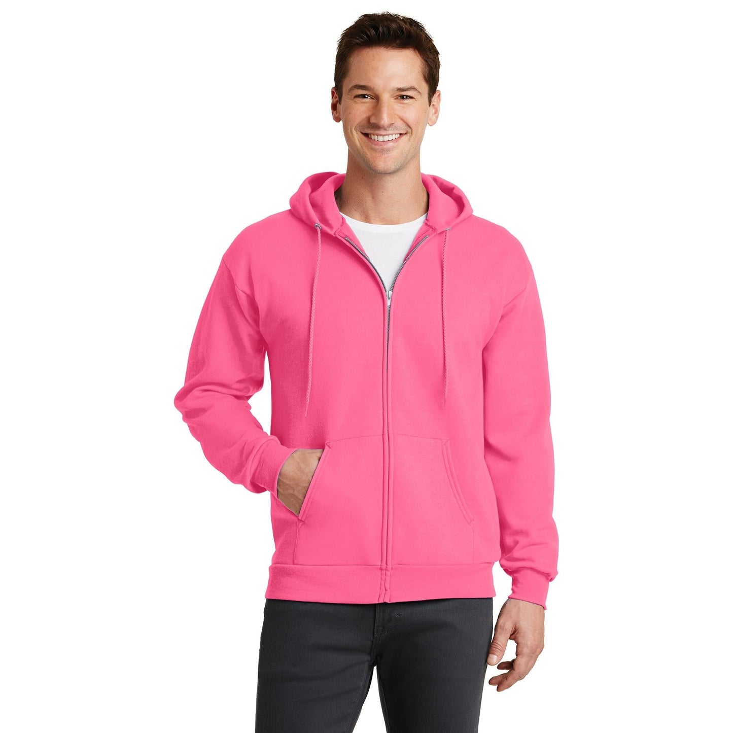 Athletic Heather Sweatshirts - Port & Company - Cozy Fleece
