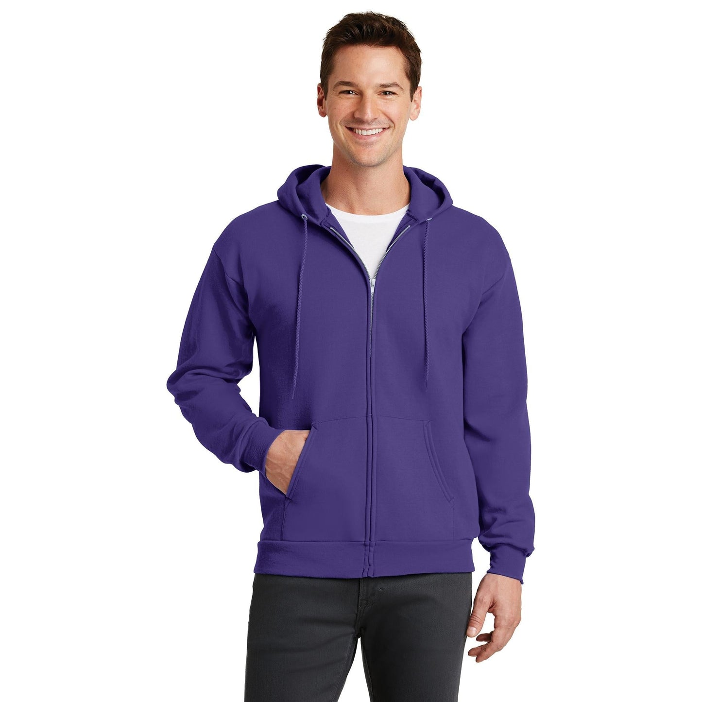 Athletic Heather Sweatshirts - Port & Company - Cozy Fleece