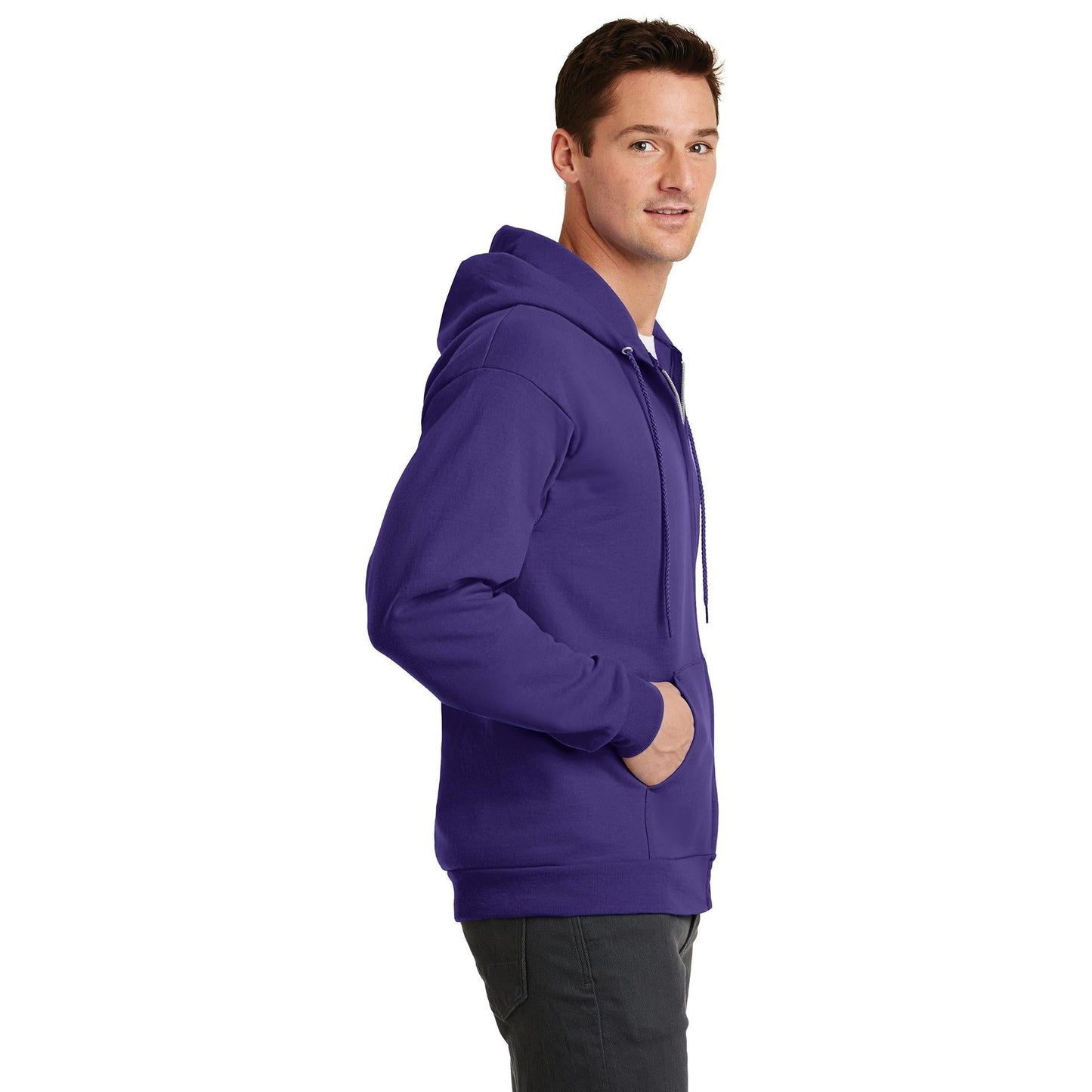 Athletic Heather Sweatshirts - Port & Company - Cozy Fleece