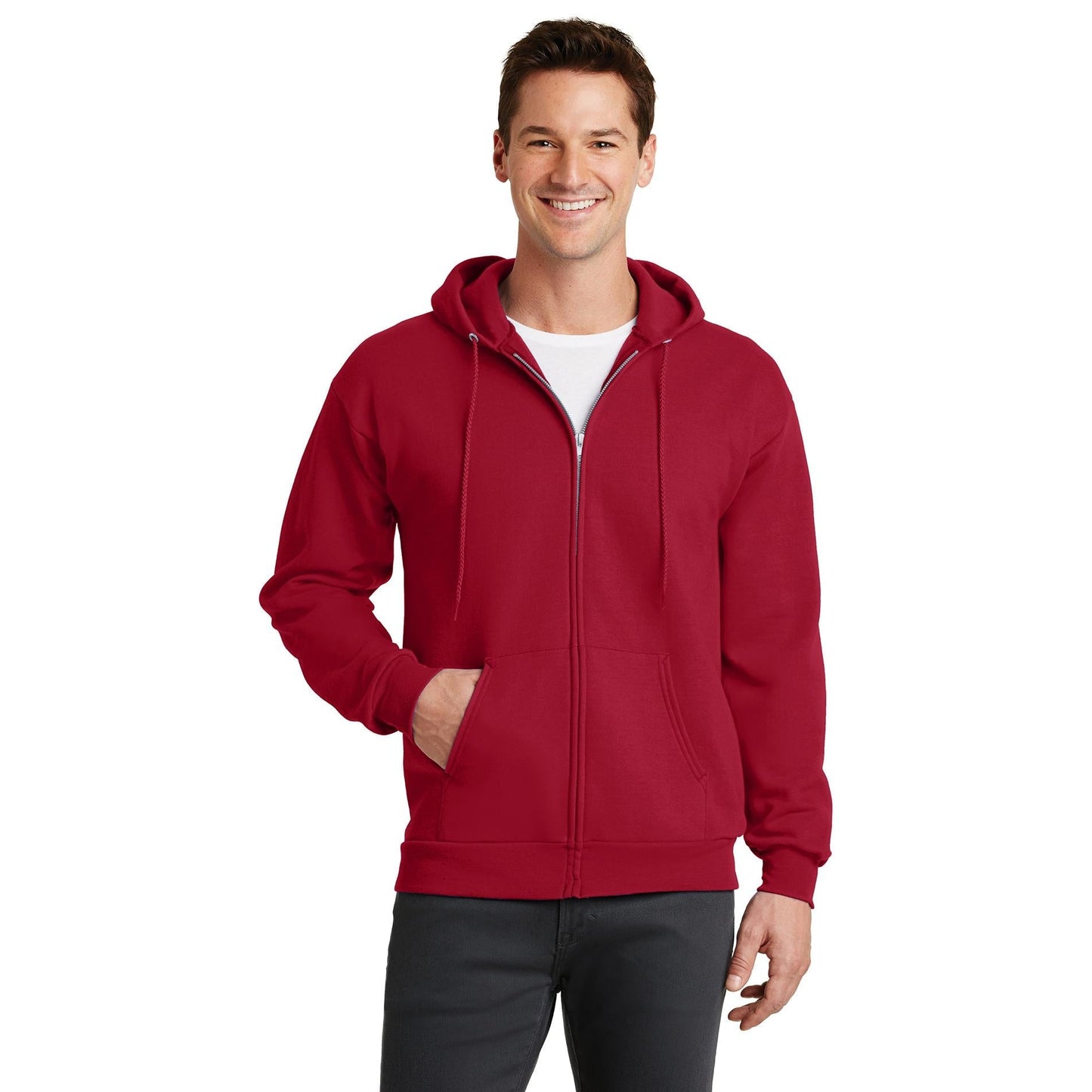 Athletic Heather Sweatshirts - Port & Company - Cozy Fleece