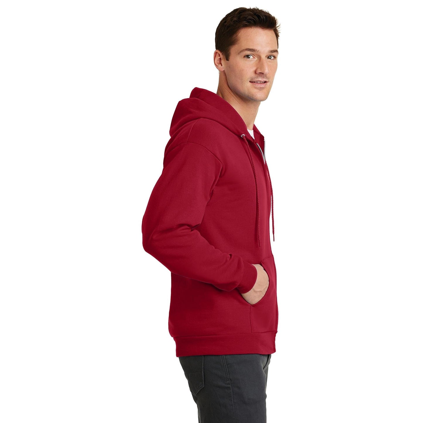 Athletic Heather Sweatshirts - Port & Company - Cozy Fleece
