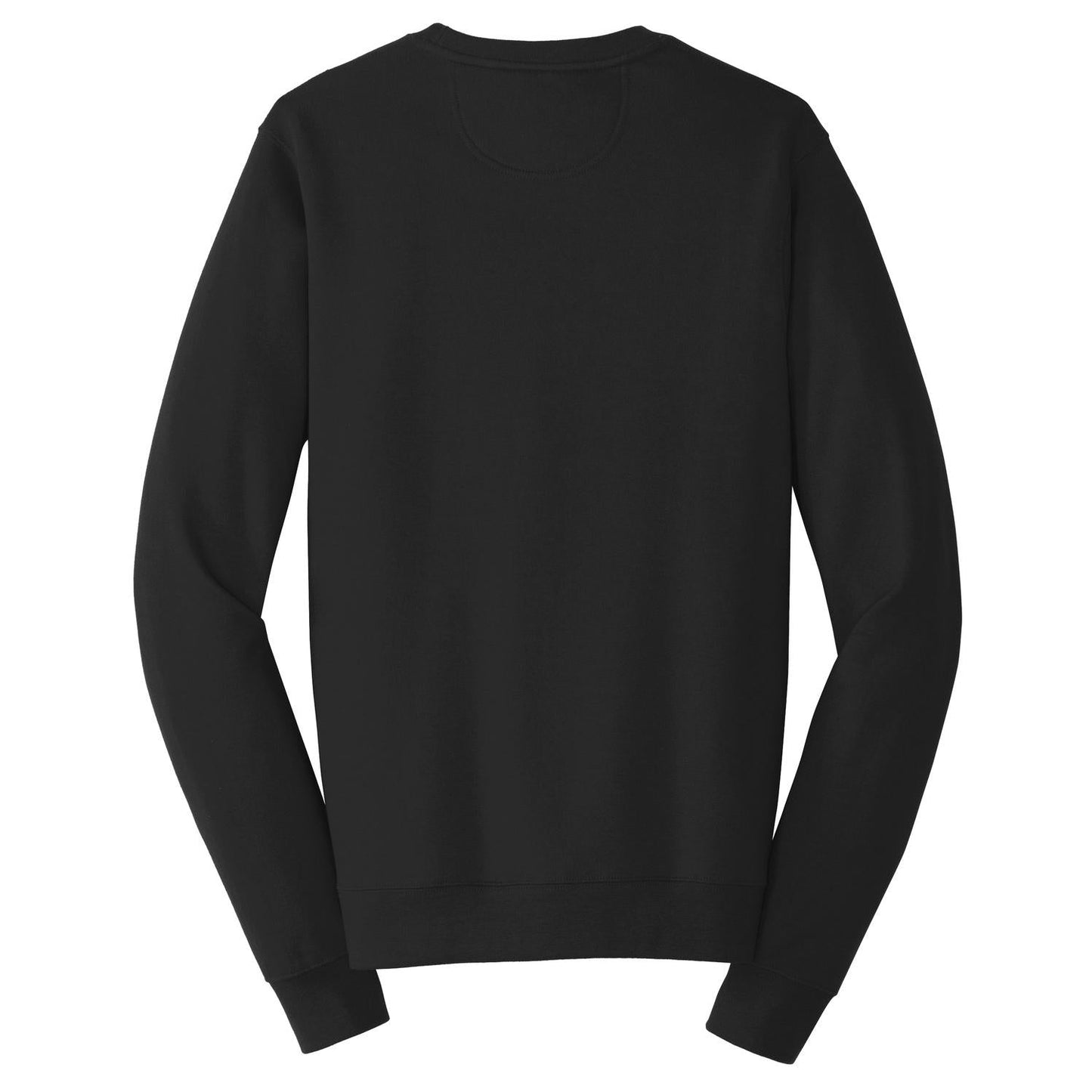White Fleece Sweatshirt - Port & Company - Soft Touch