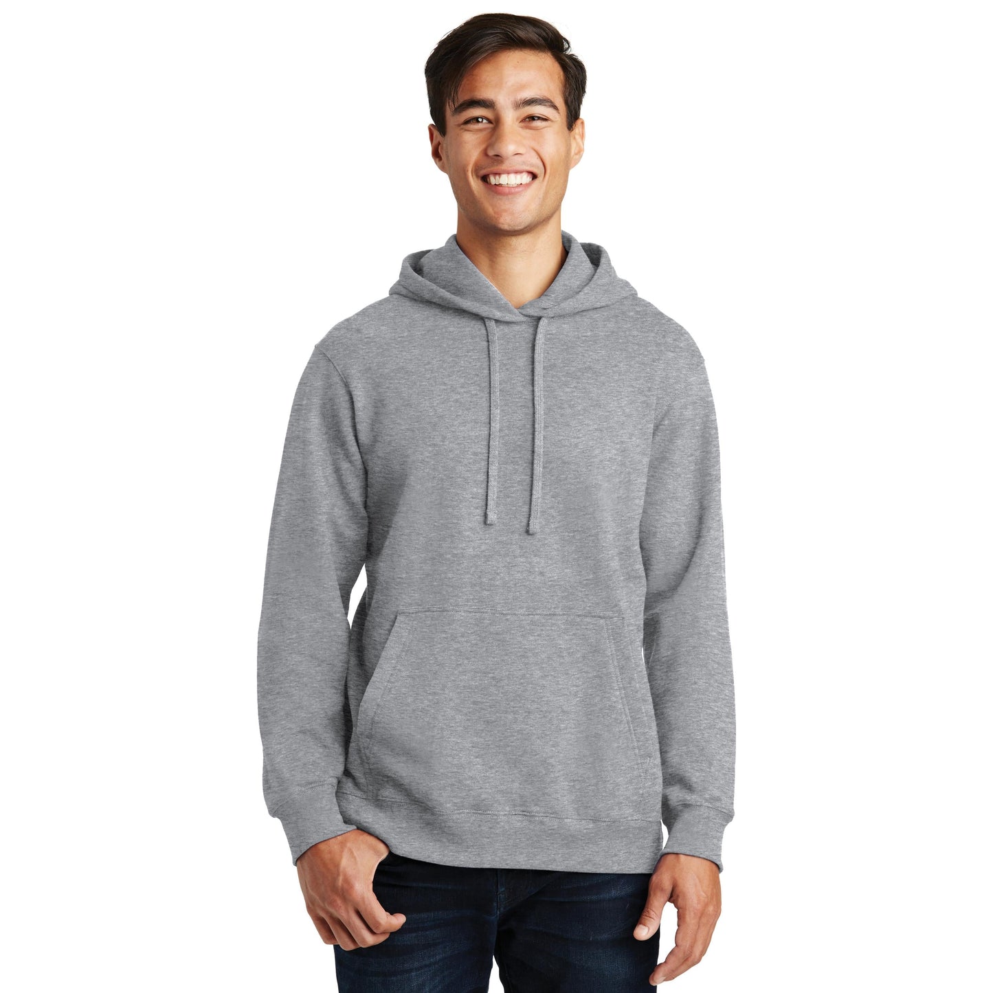 White Sweatshirts - Port & Company - Soft Fleece