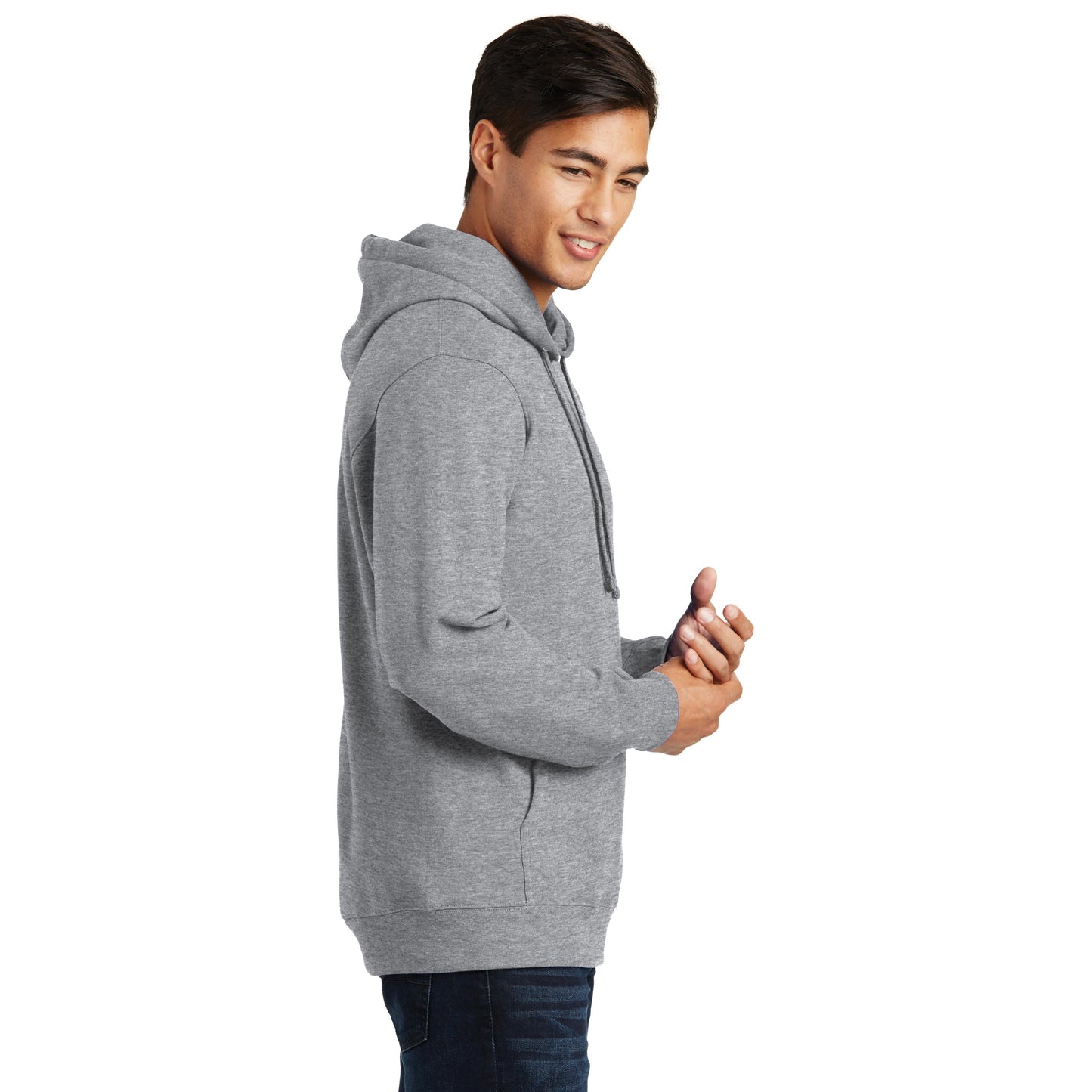 White Sweatshirts - Port & Company - Soft Fleece