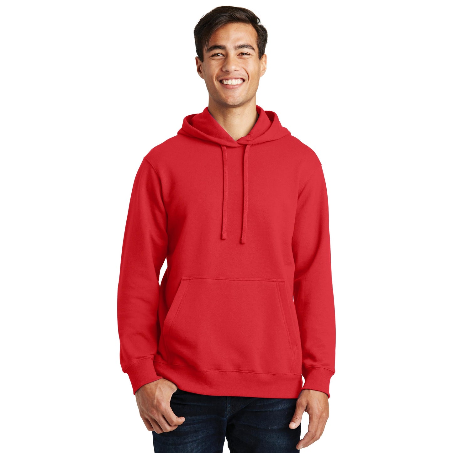White Sweatshirts - Port & Company - Soft Fleece