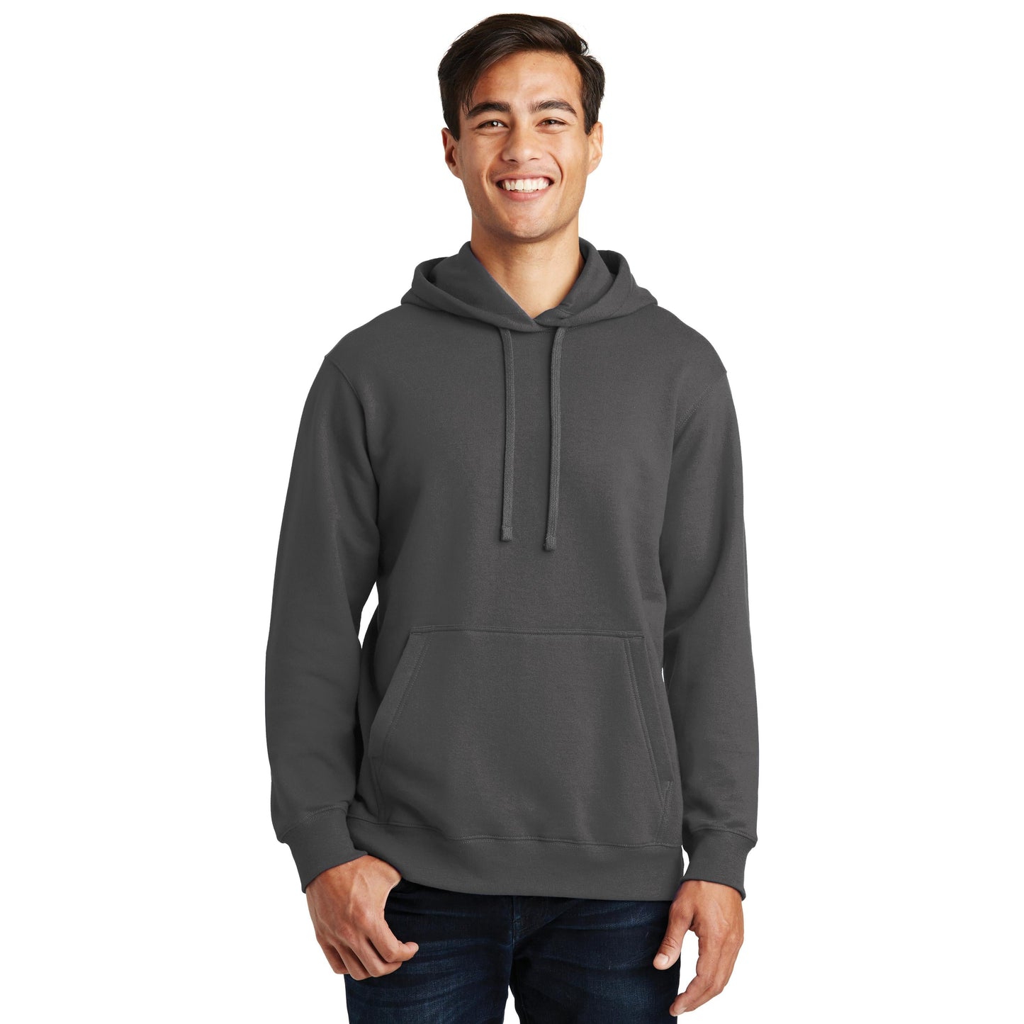 White Sweatshirts - Port & Company - Soft Fleece