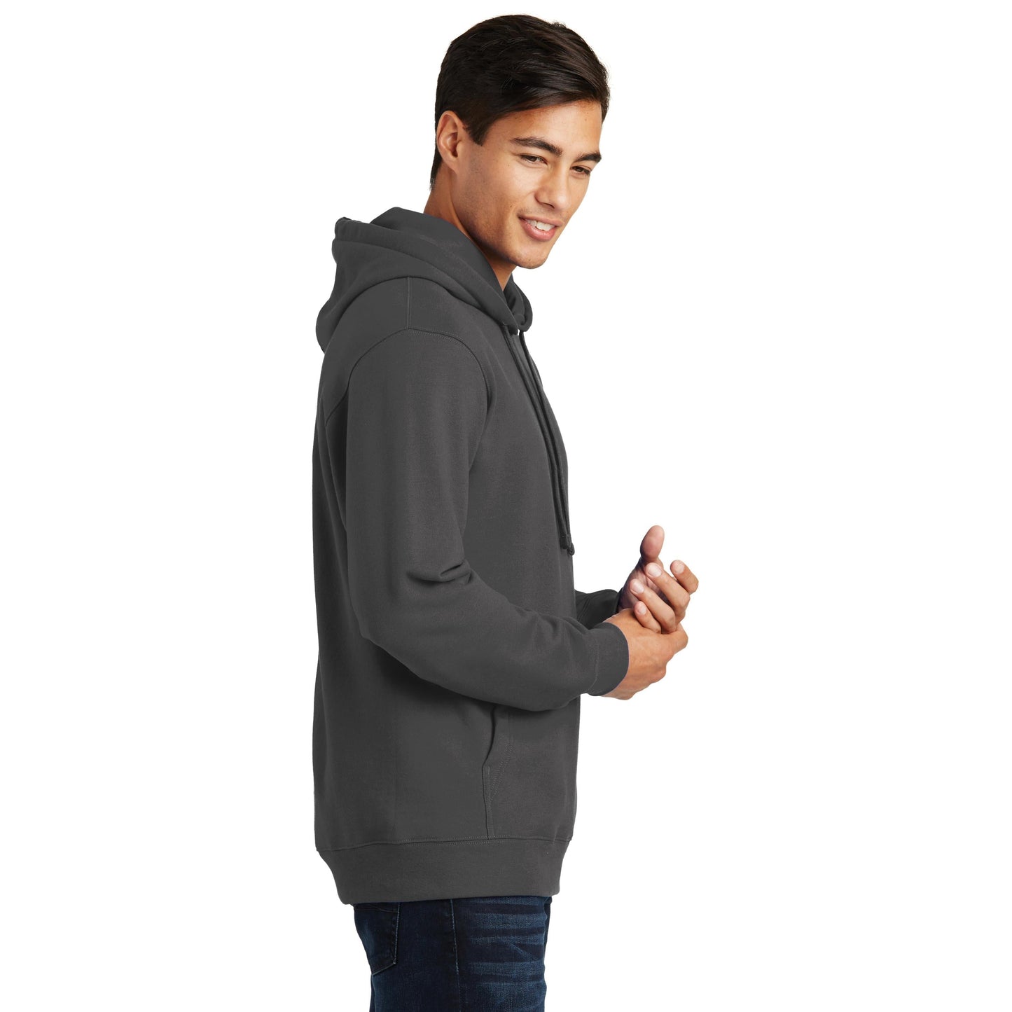 White Sweatshirts - Port & Company - Soft Fleece
