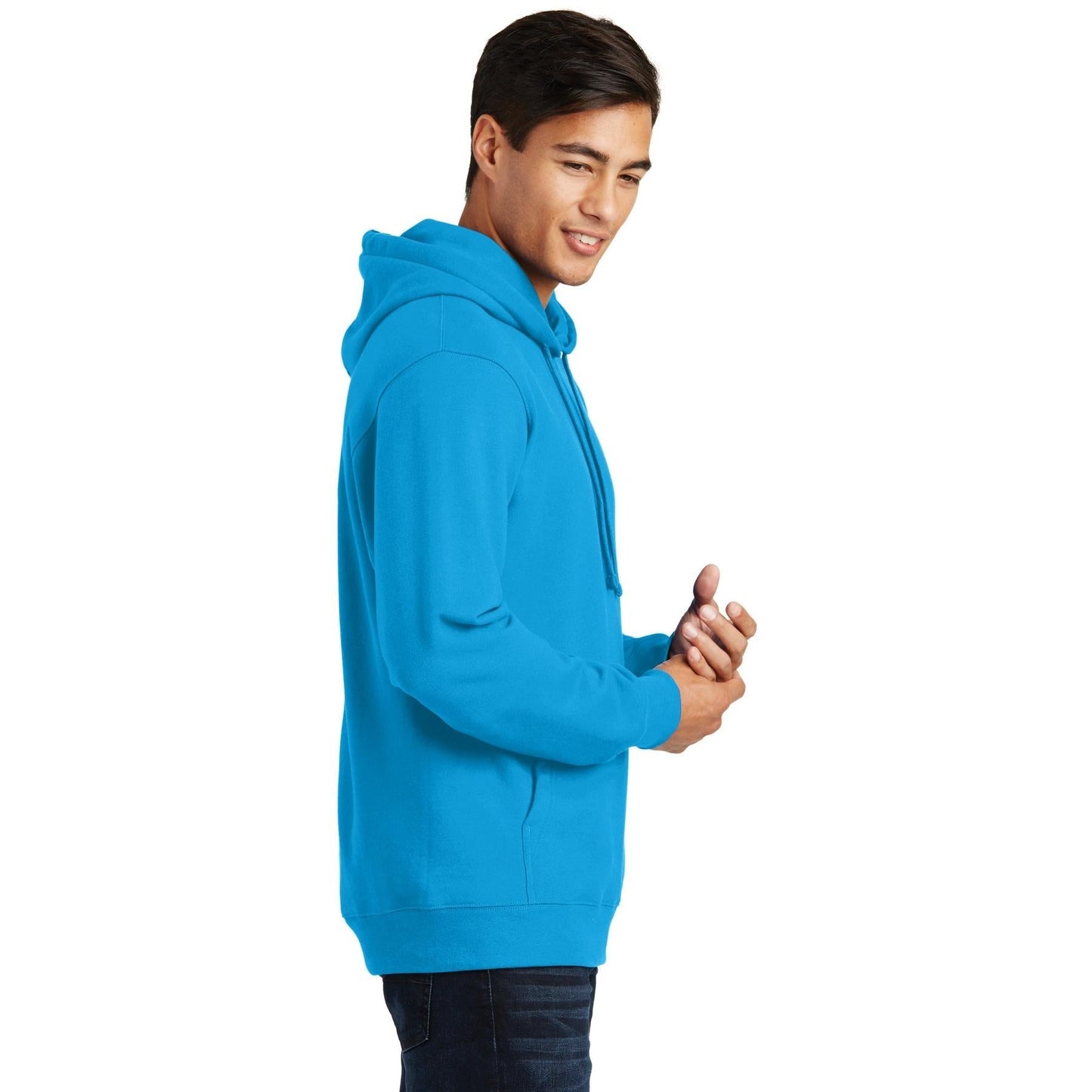 White Sweatshirts - Port & Company - Soft Fleece