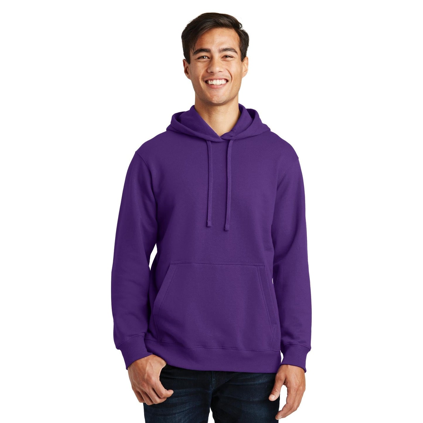 White Sweatshirts - Port & Company - Soft Fleece