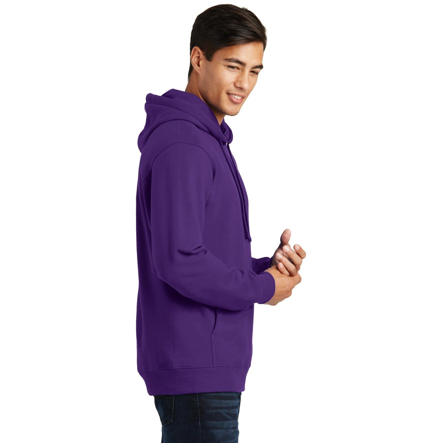White Sweatshirts - Port & Company - Soft Fleece