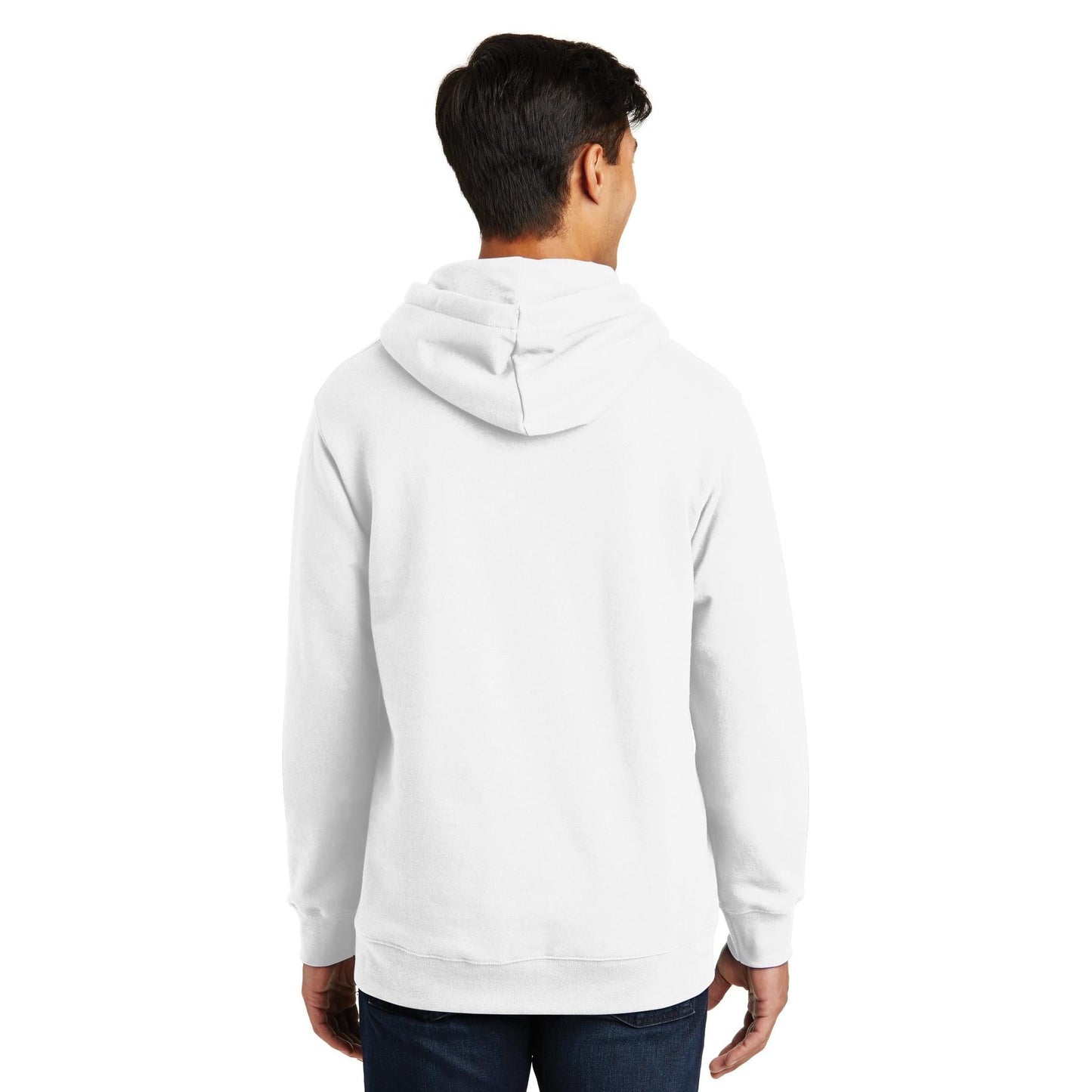 White Sweatshirts - Port & Company - Soft Fleece