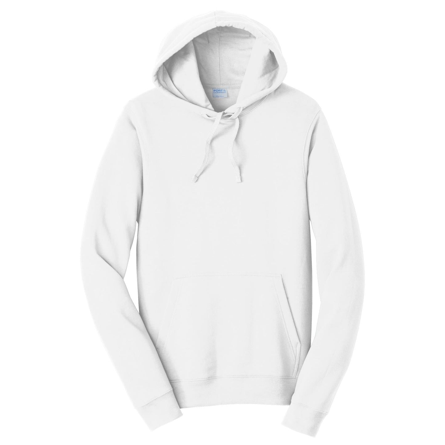 White Sweatshirts - Port & Company - Soft Fleece