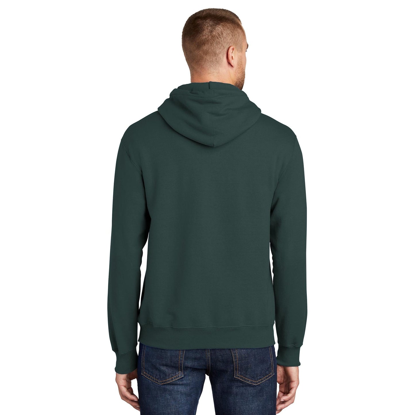 Dark Heather Grey Sweatshirts - Port & Company - Fleece Quality